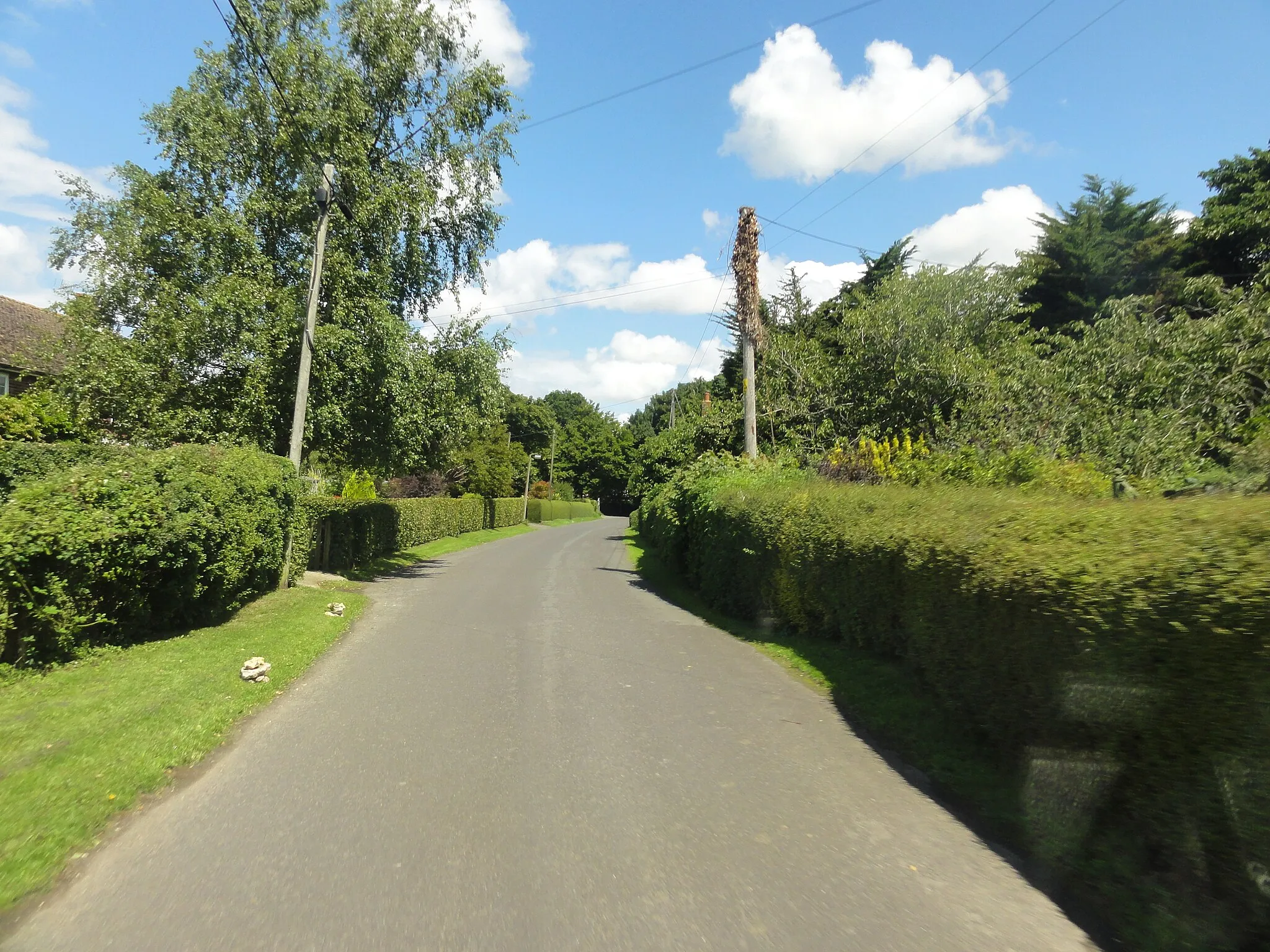 Photo showing: Swingfield, Wootton, Wootton Lane