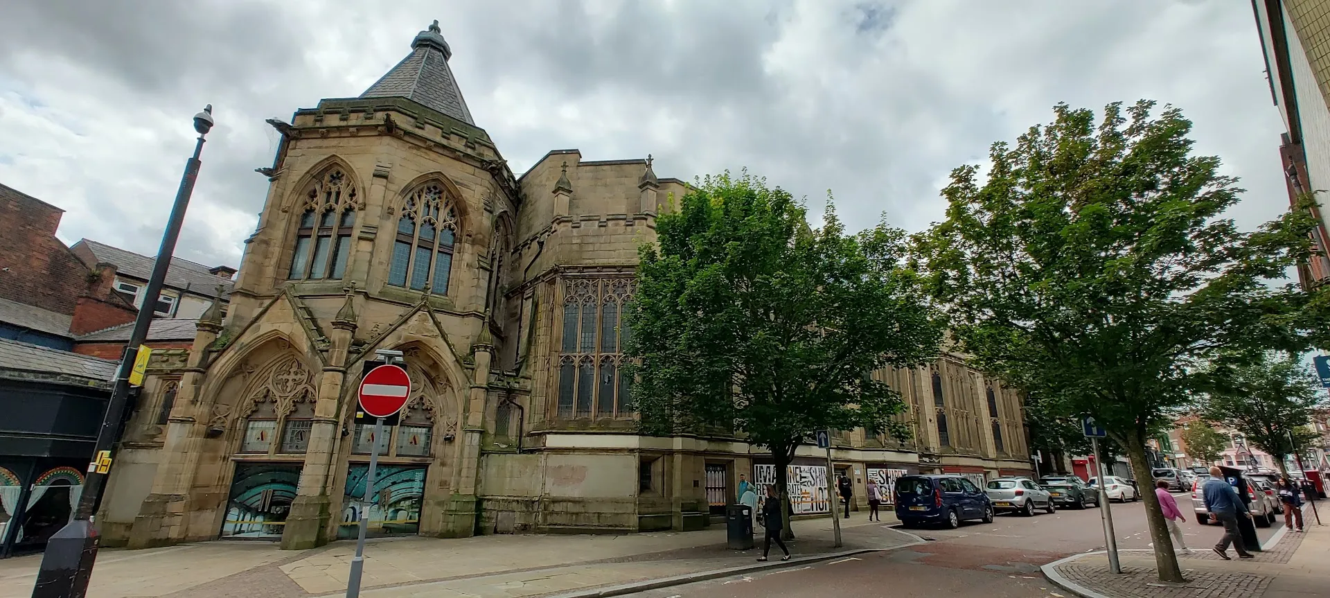 Photo showing: Exterior of the Cotton Exchange, King William Street, Blackburn