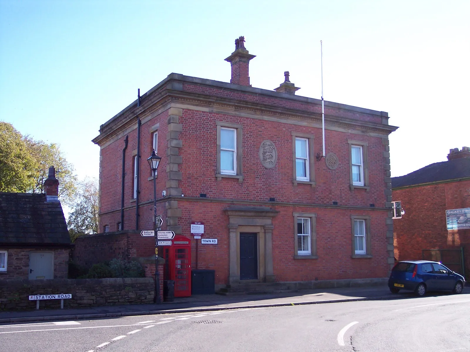 Photo showing: The old police station at Croston