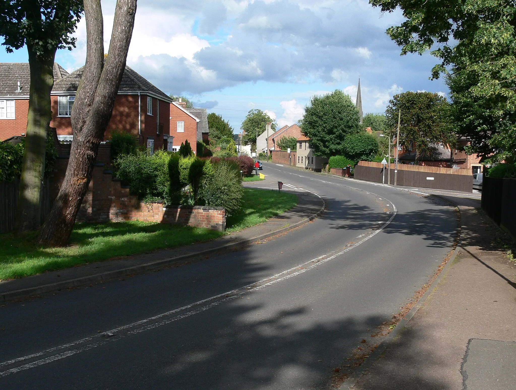 Photo showing: The Main Street in Asfordby