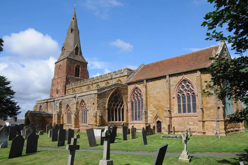 Photo showing: Crick church