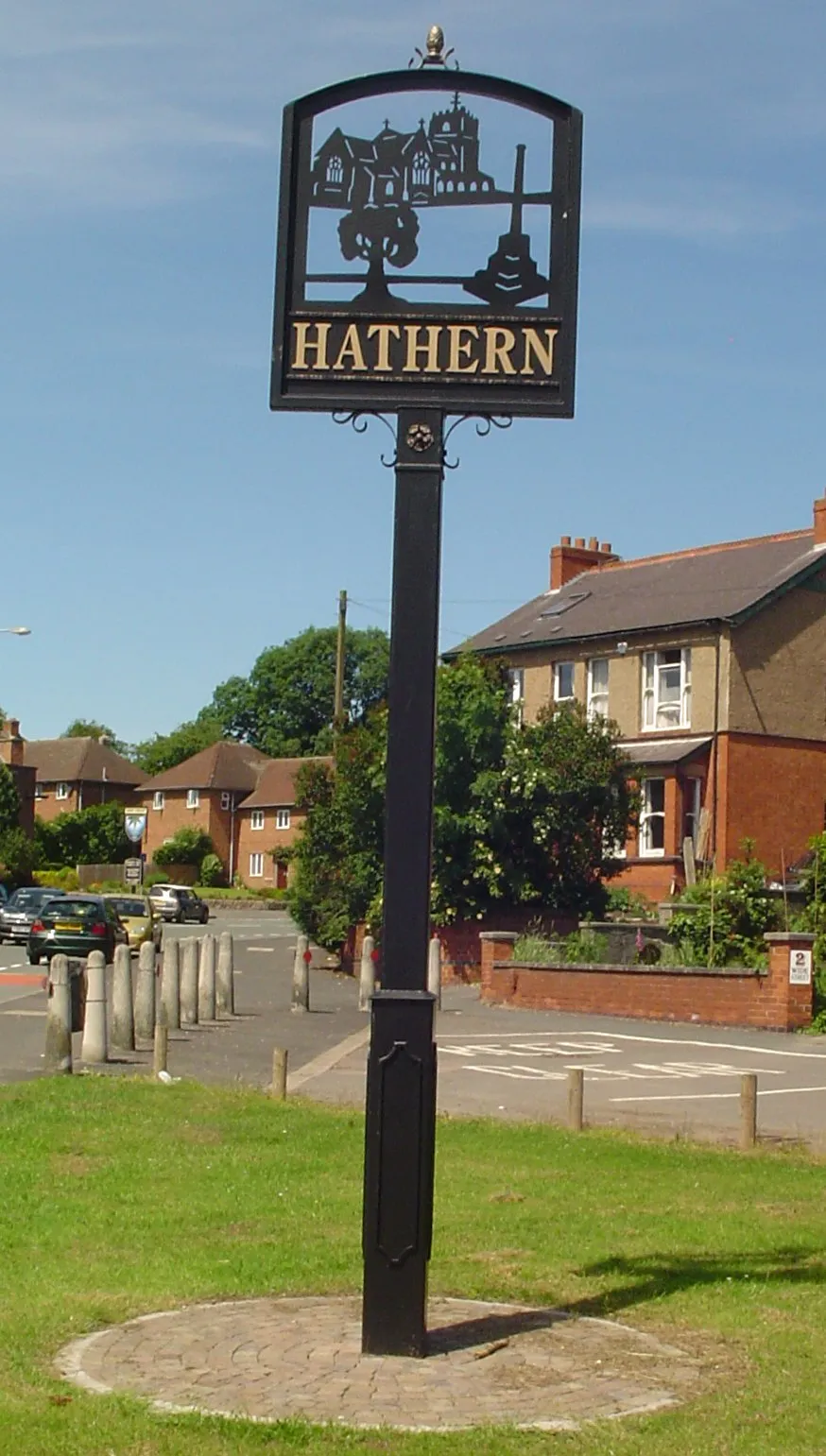 Photo showing: Signpost in Hathern