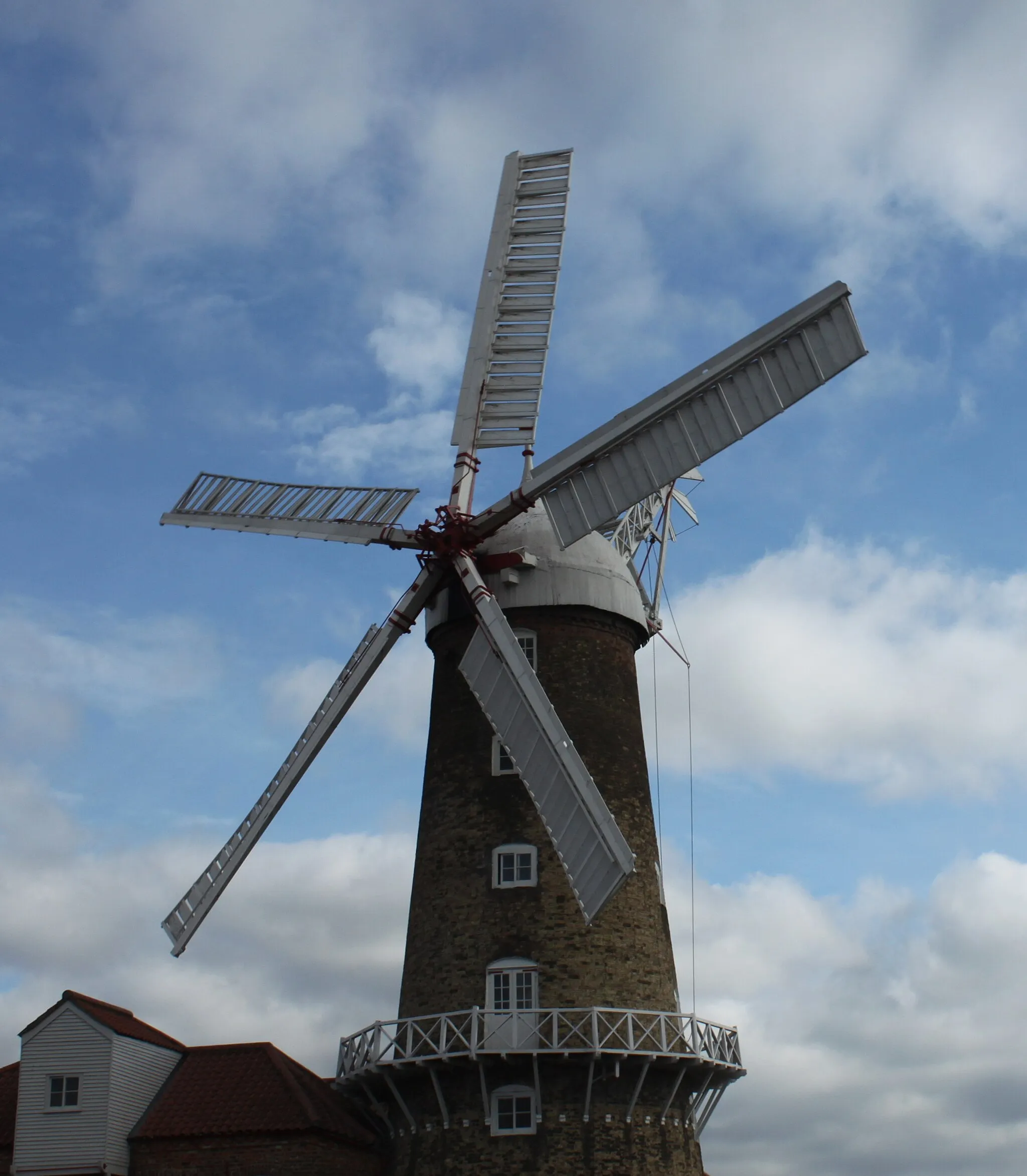 Photo showing: The Maud Foster windmill in Boston, Lincolnshire