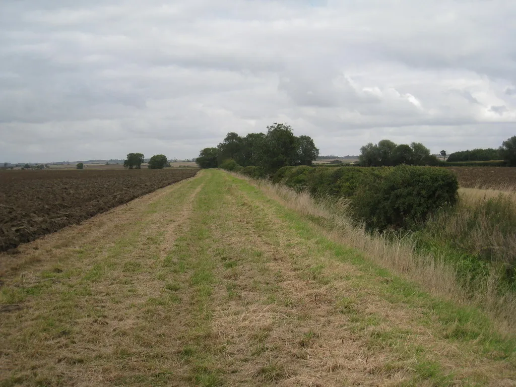 Photo showing: Alongside the River Eau