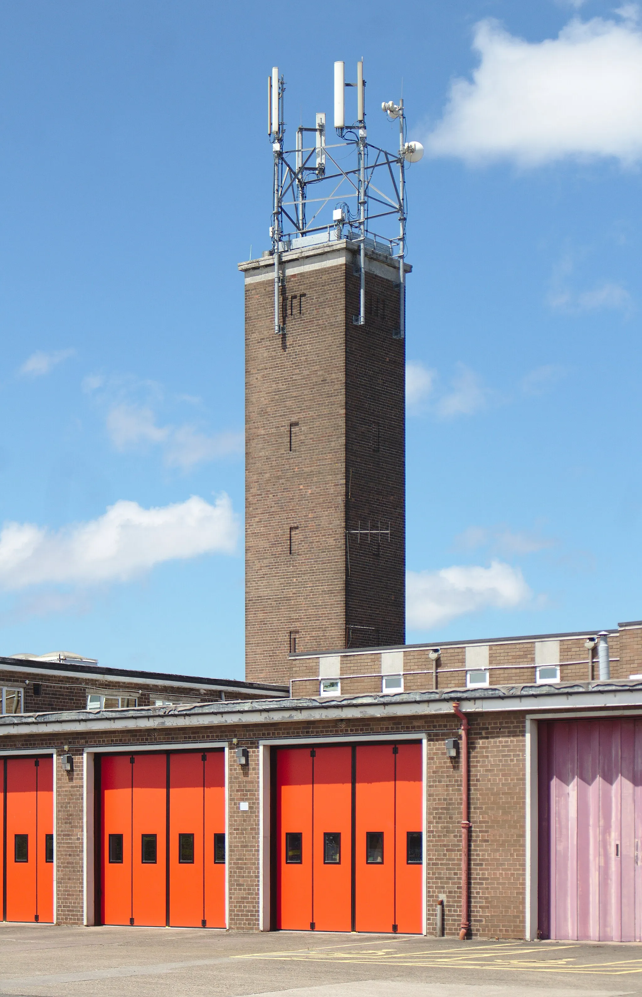 Photo showing: View across Dock Road south; the ambulance station is to the left.