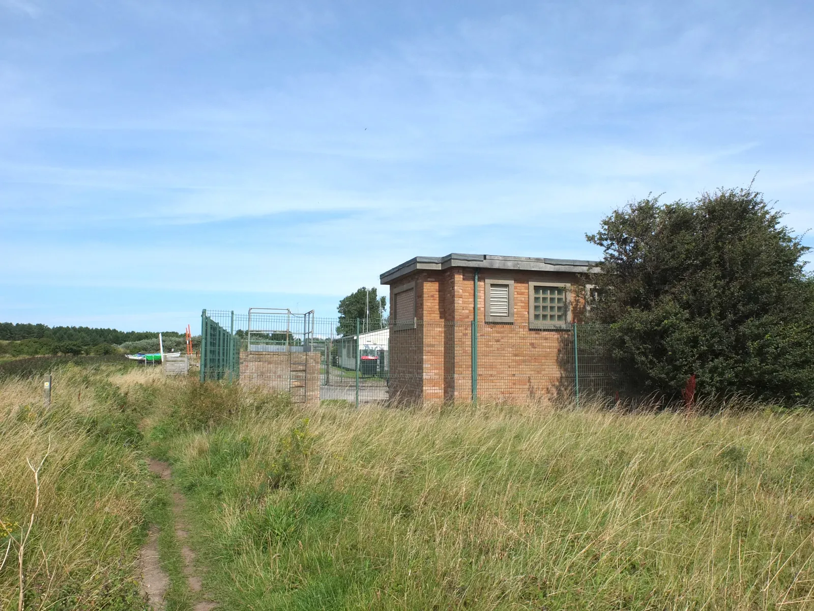 Photo showing: Pumping Station near the River Alt at Hightown