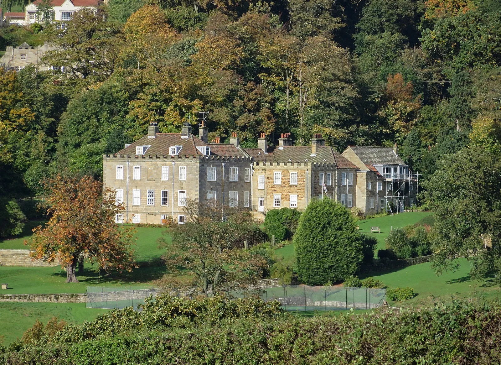 Photo showing: Grade II listed former mansion