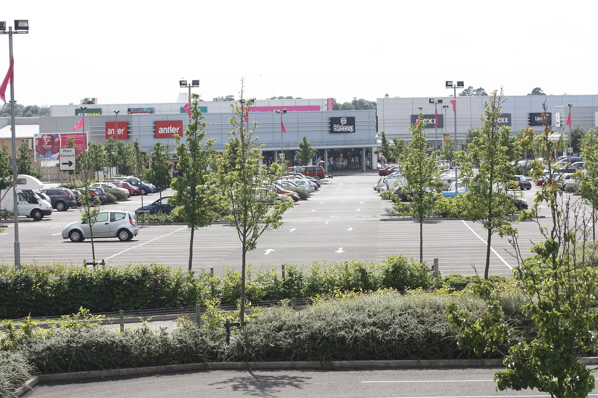 Photo showing: Junction One Retail Park, Antrim, County Antrim, August 2009