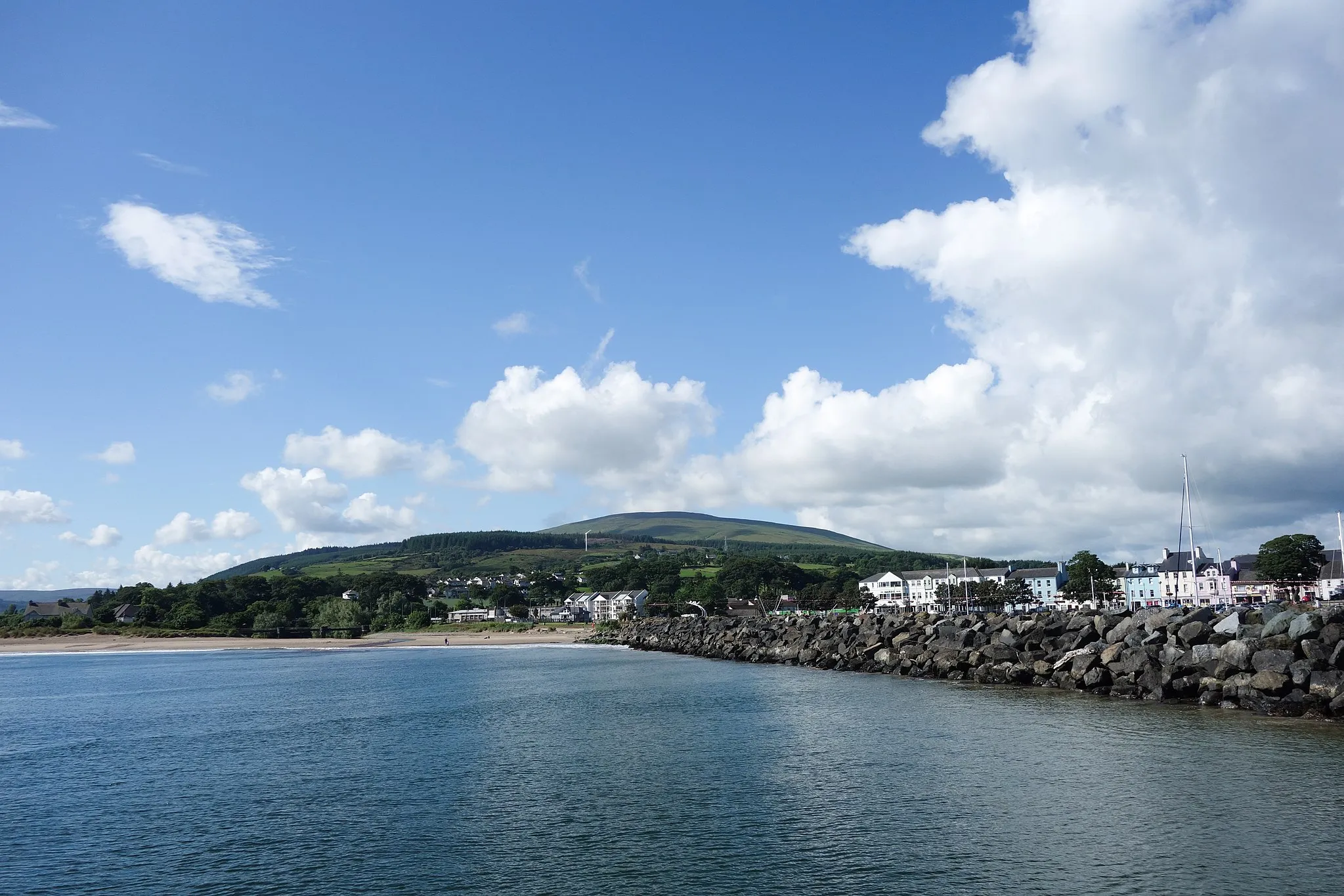 Photo showing: View from the Rathlin boat