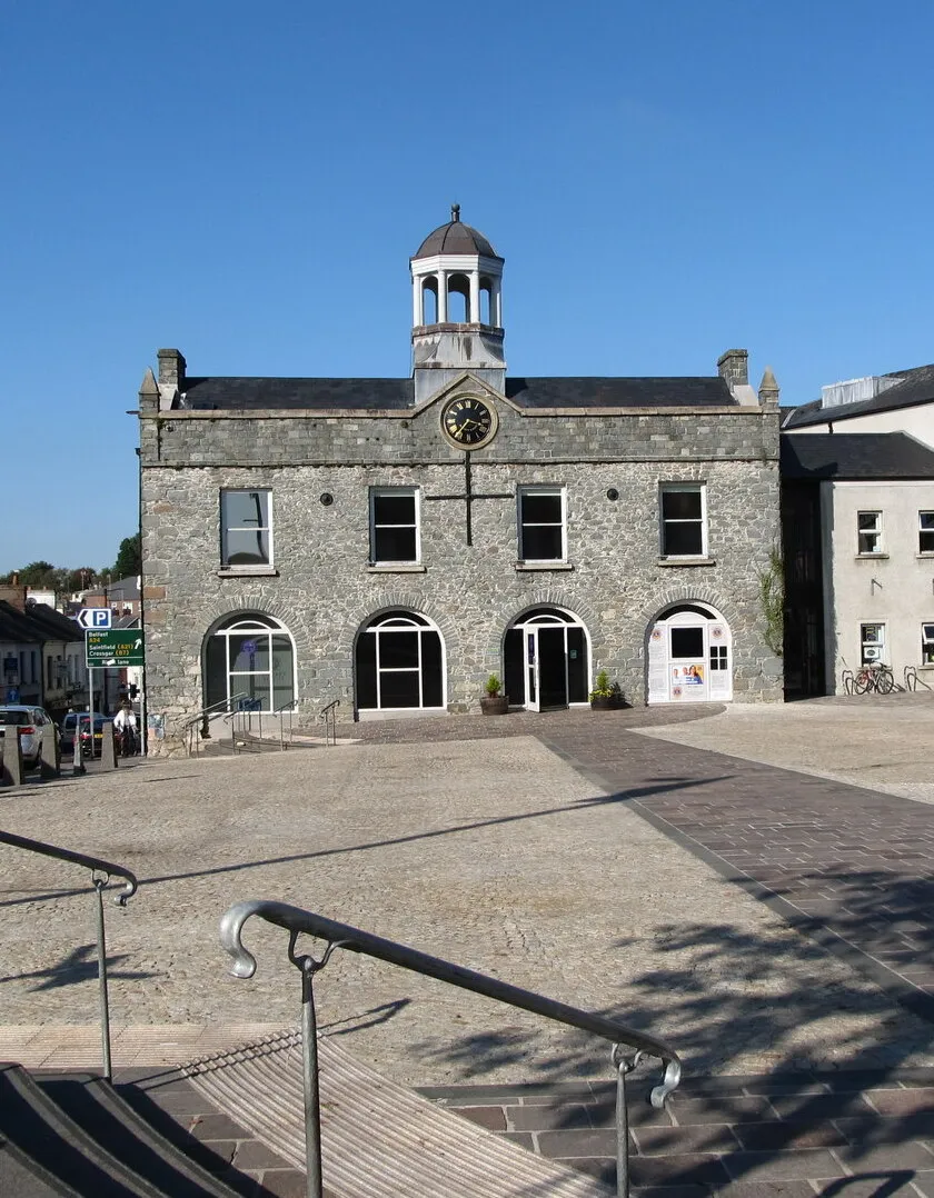 Photo showing: Ballynahinch Market Hall