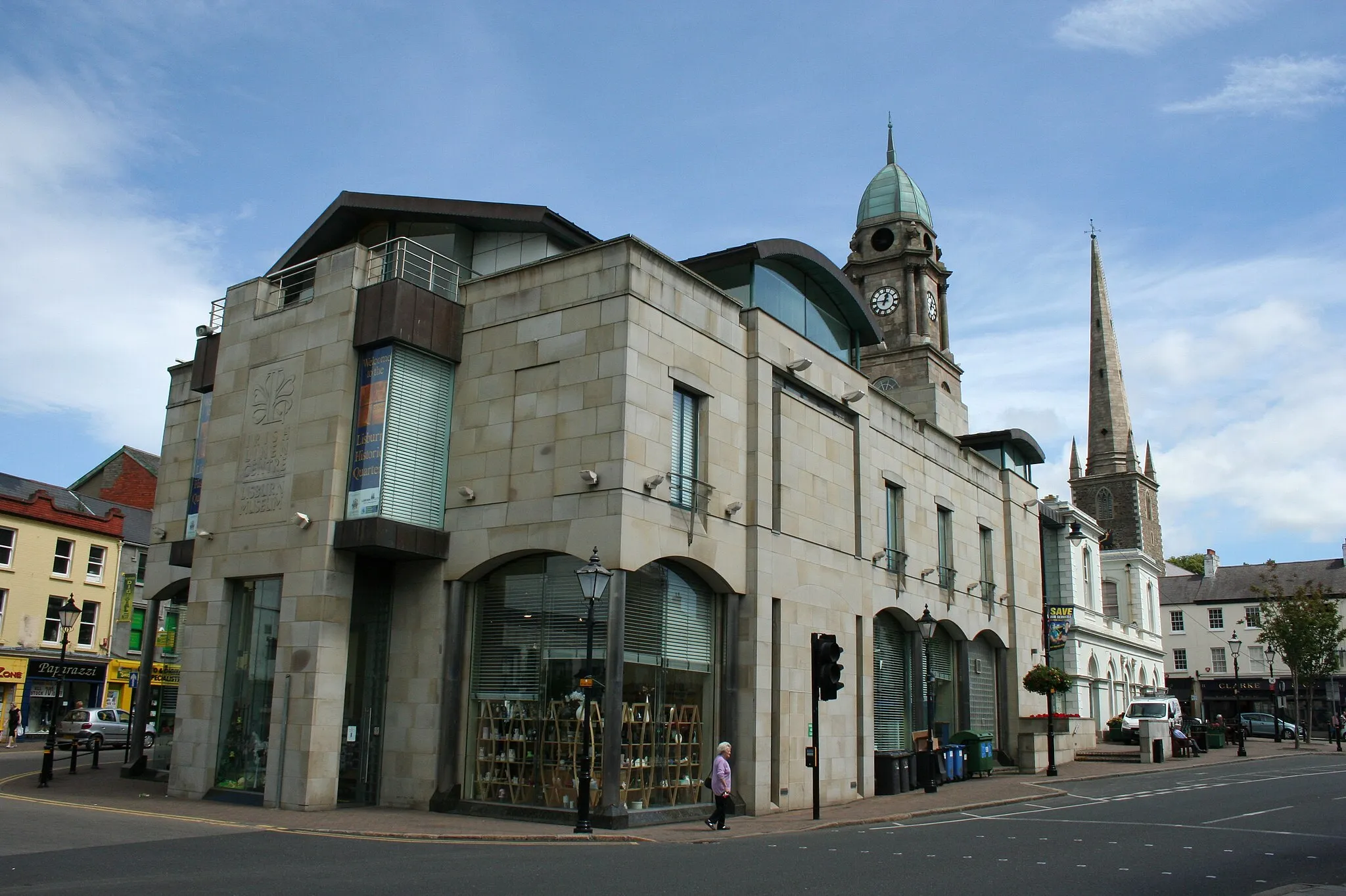 Photo showing: Irish Linen Centre, Lisburn, N. Ireland