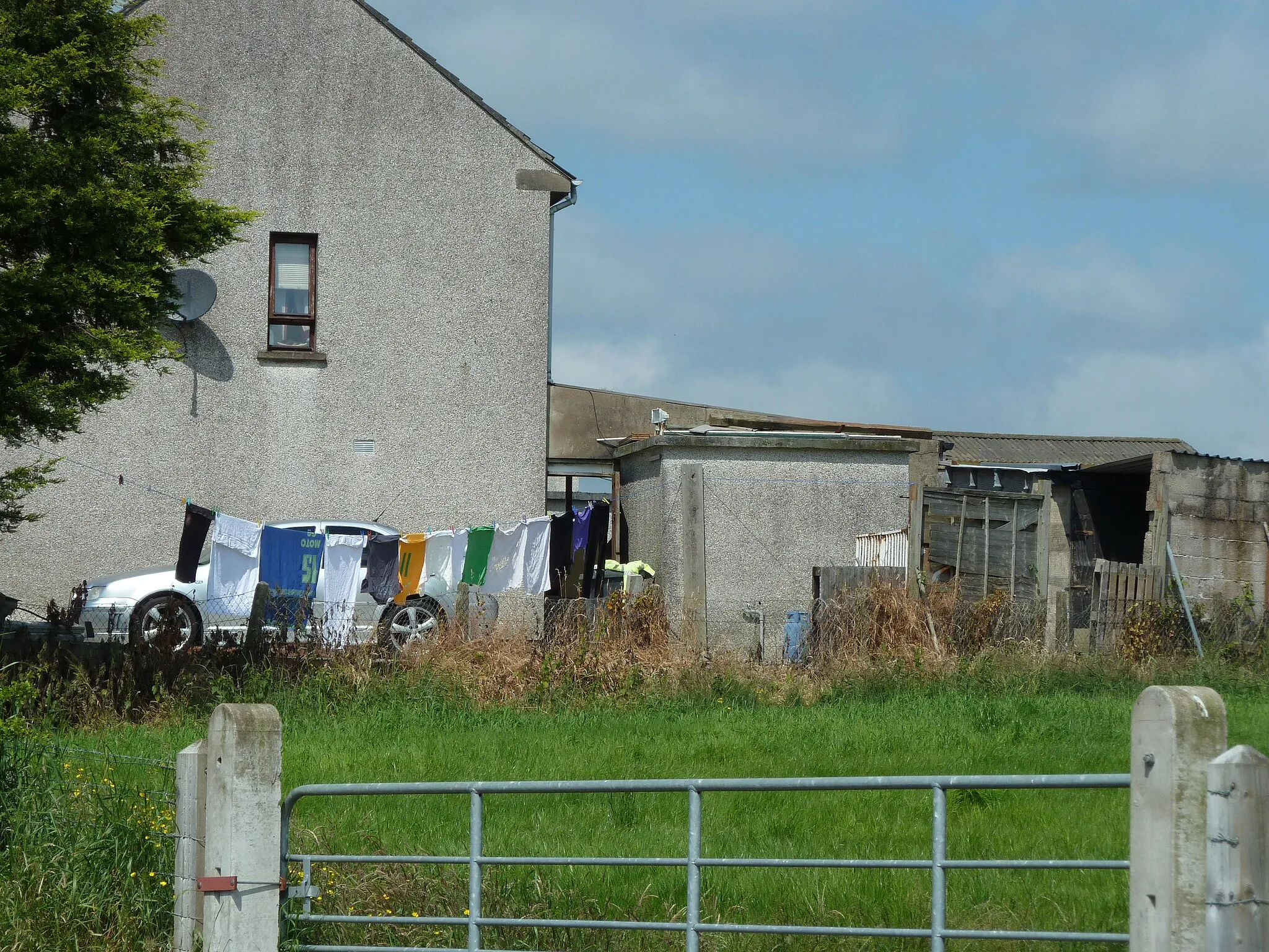 Photo showing: A good drying day