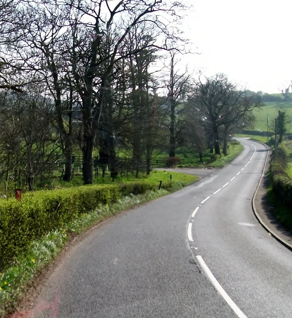 Photo showing: Banbridge Road north of the junction with Lissize Road