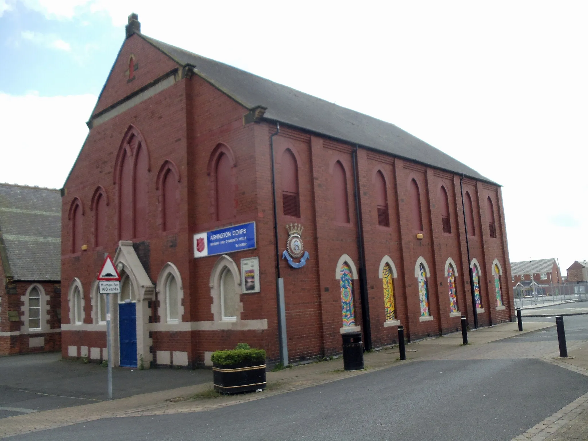 Photo showing: The Salvation Army Hall, Ashington