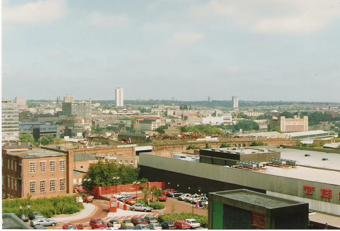 Photo showing: View from Old Trinity Centre Car Park