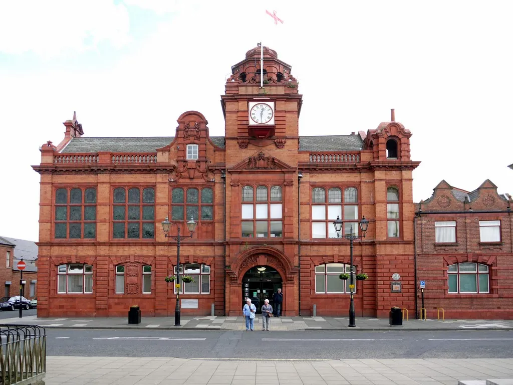 Photo showing: Council Offices, Grange Road, Jarrow