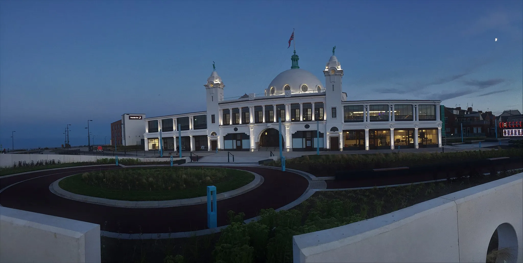 Photo showing: Whitley Bay Spanish City Dome in 2018