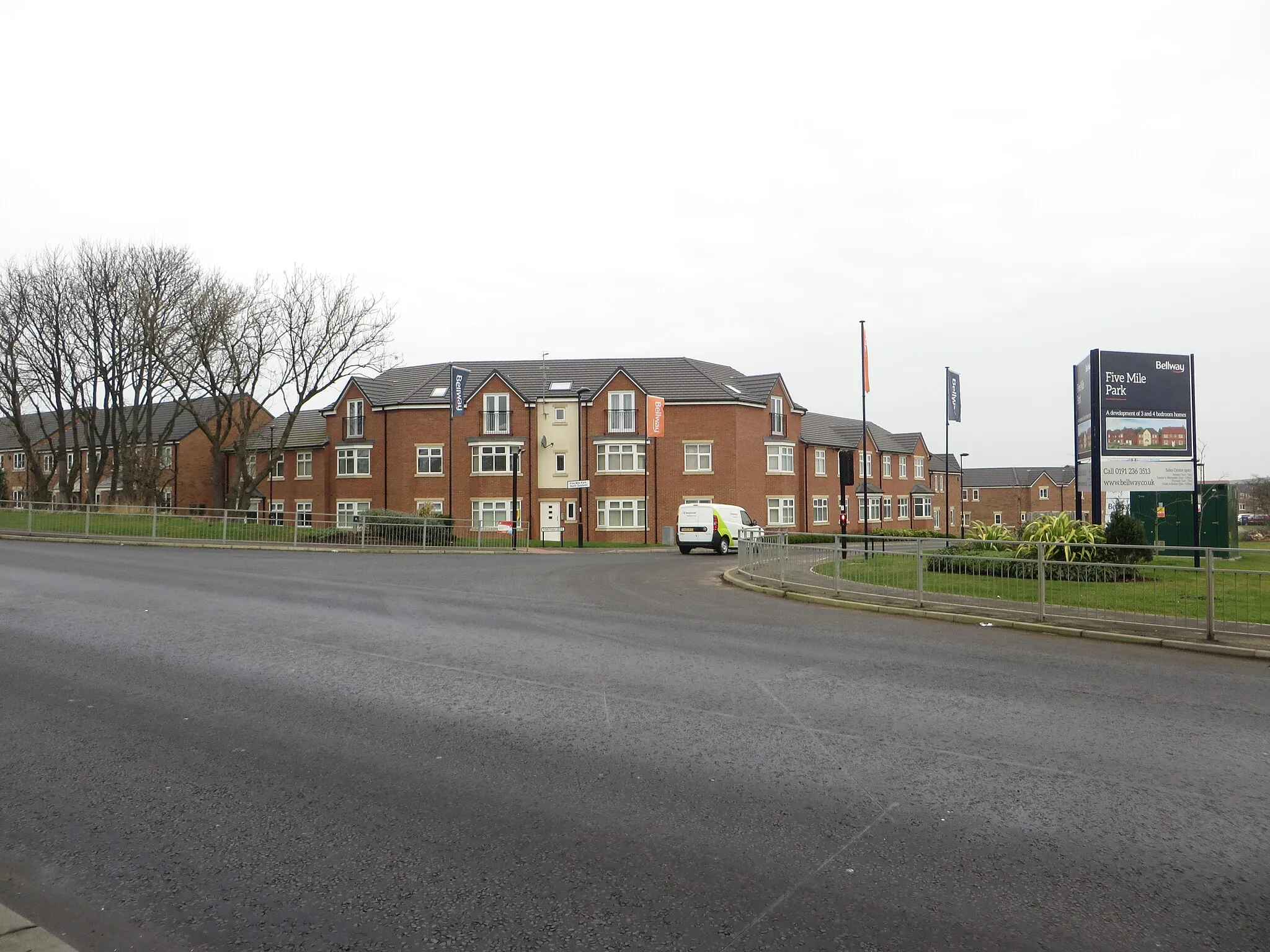 Photo showing: New Housing development, Wideopen