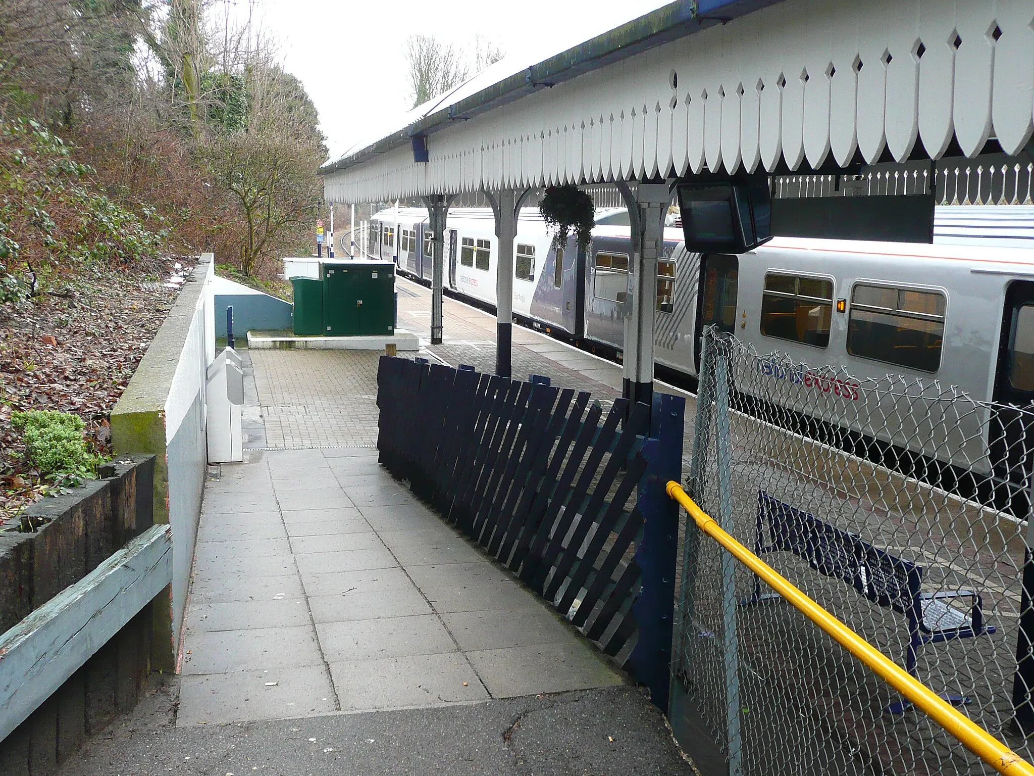 Photo showing: 321 429 at Emerson Park station