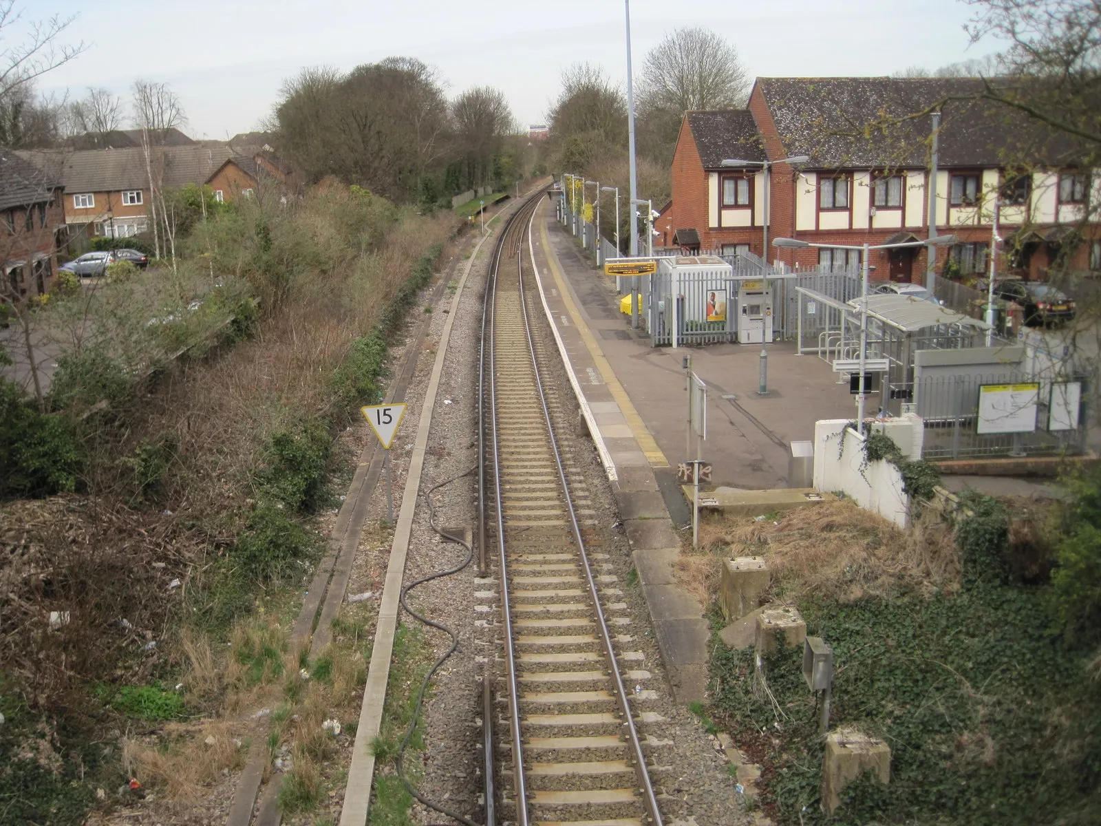 Photo showing: Belmont railway station, Greater London