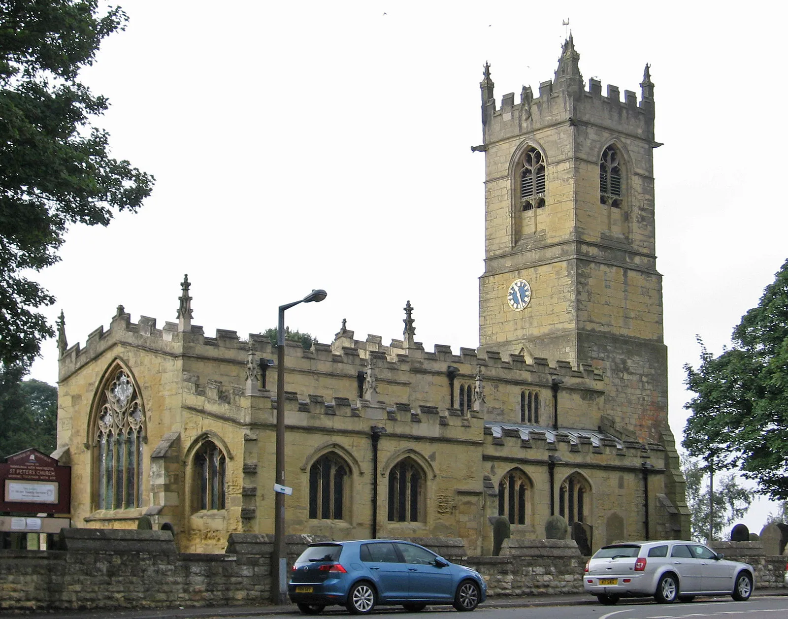 Photo showing: Barnburgh - St Peter's Church - from NE