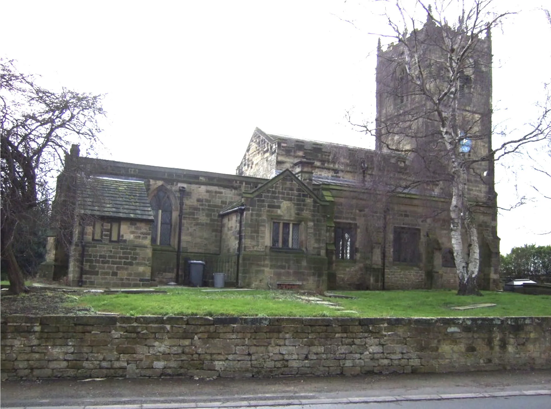 Photo showing: North face of St Andrew's Church, Bolton upon Dearne