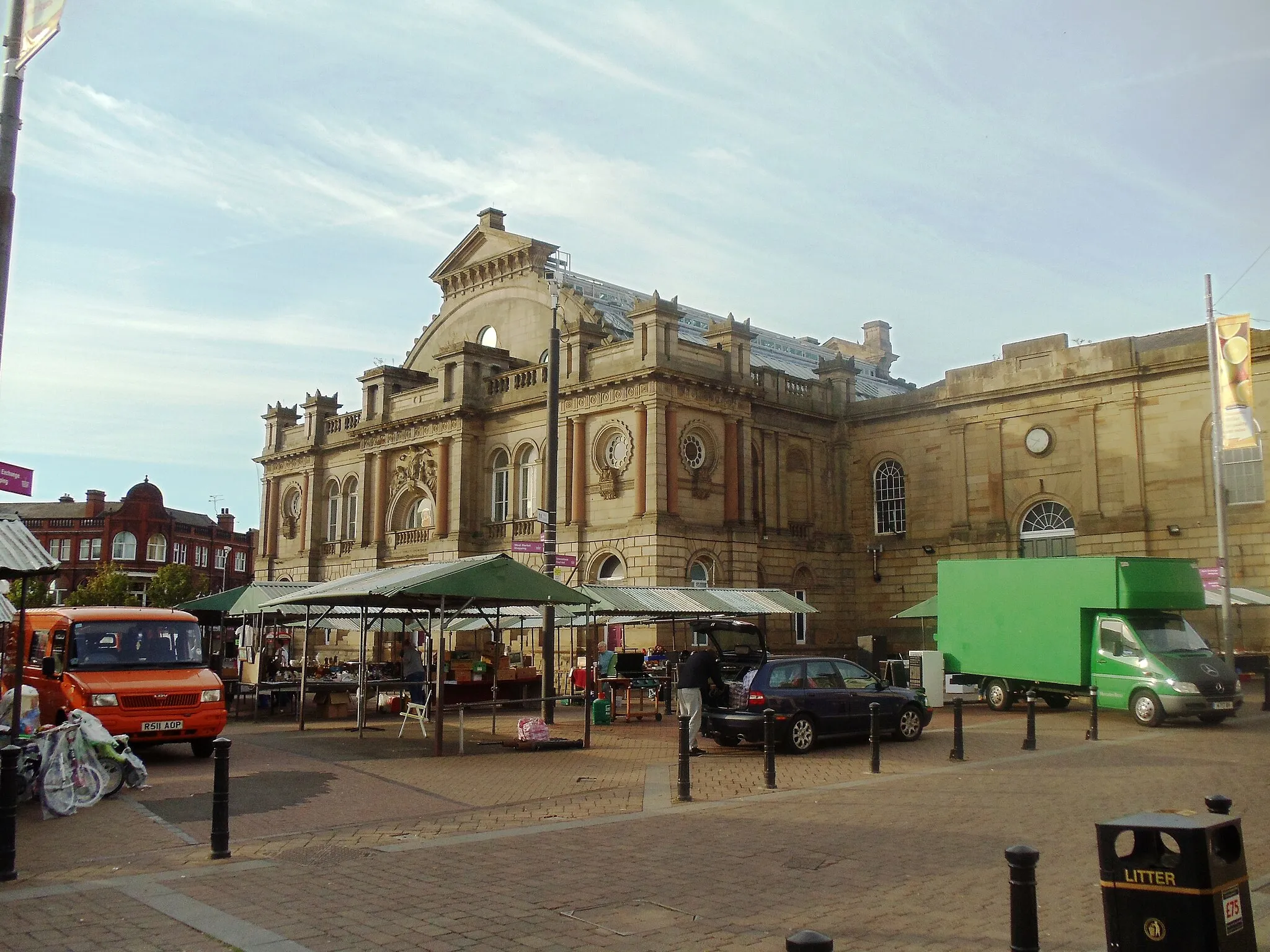 Photo showing: Doncaster Market Hall