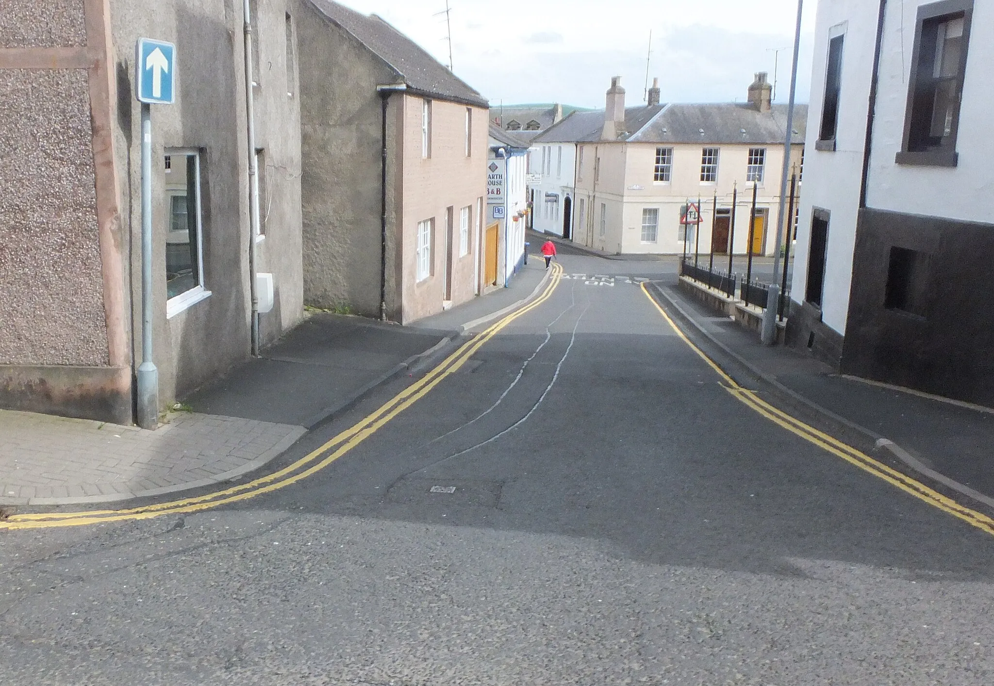 Photo showing: Market Street, Coldstream