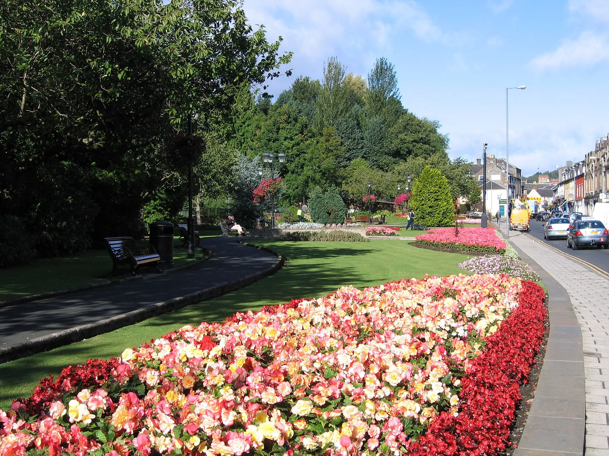 Photo showing: Town centre, Galashiels, Scotland