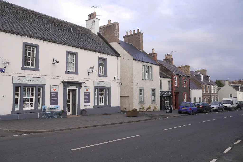 Photo showing: High Street, Lauder