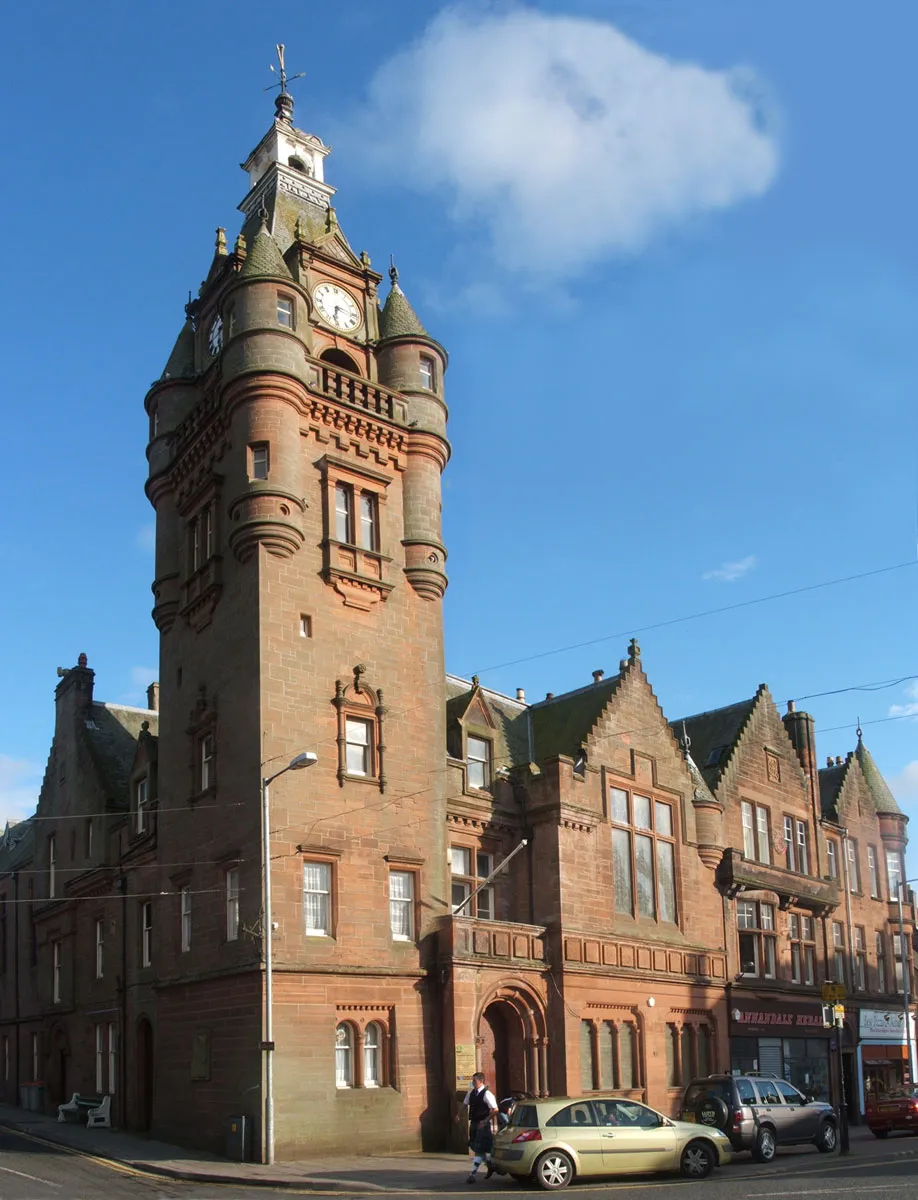 Photo showing: Lockerbie Town Hall September 2006