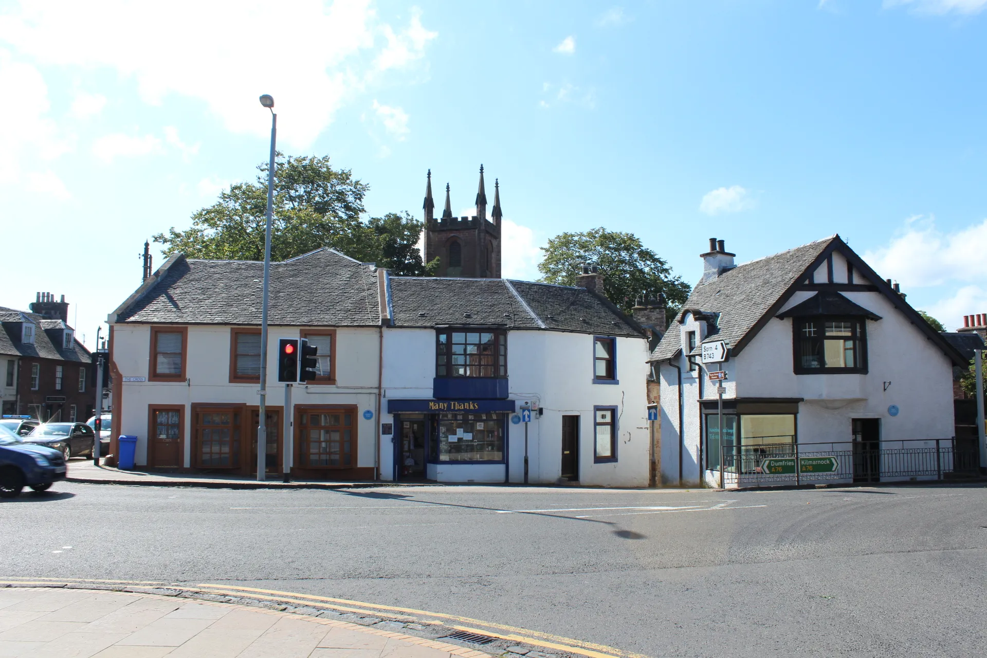 Photo showing: The Cross, Mauchline