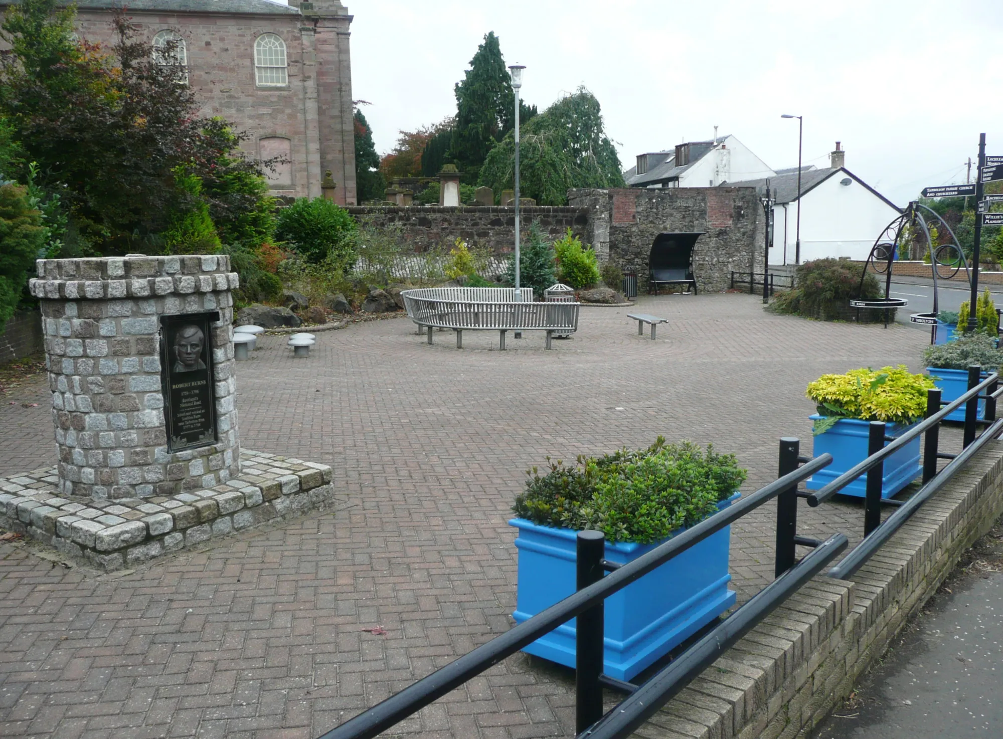 Photo showing: The Burns Garden, Tarbolton