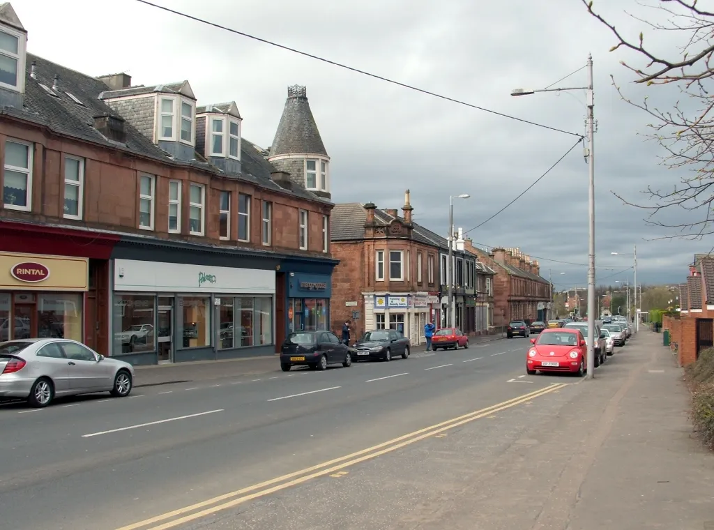 Photo showing: Main Street, Uddingston