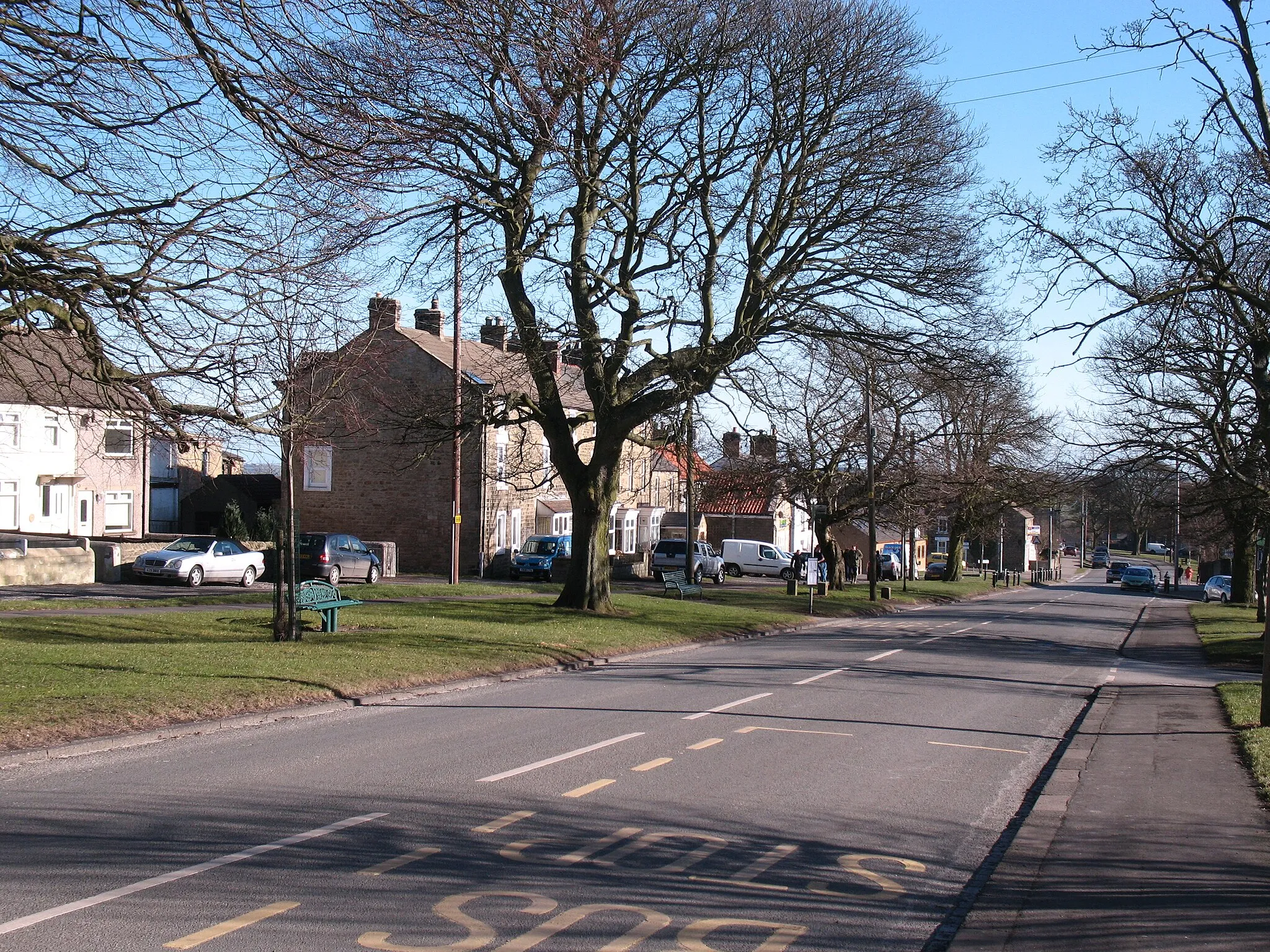 Photo showing: Main street, Cockfield