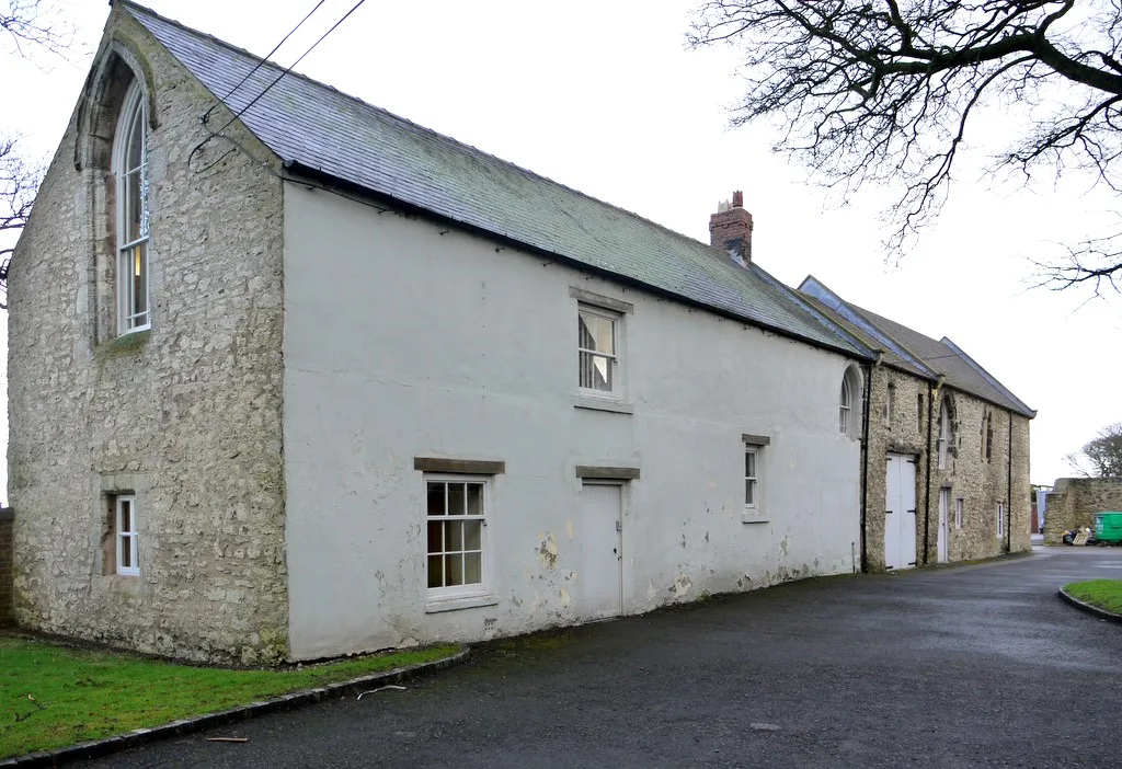 Photo showing: Seaton Holme, Easington. The buildings in the north range of the C13 manor house 1706427