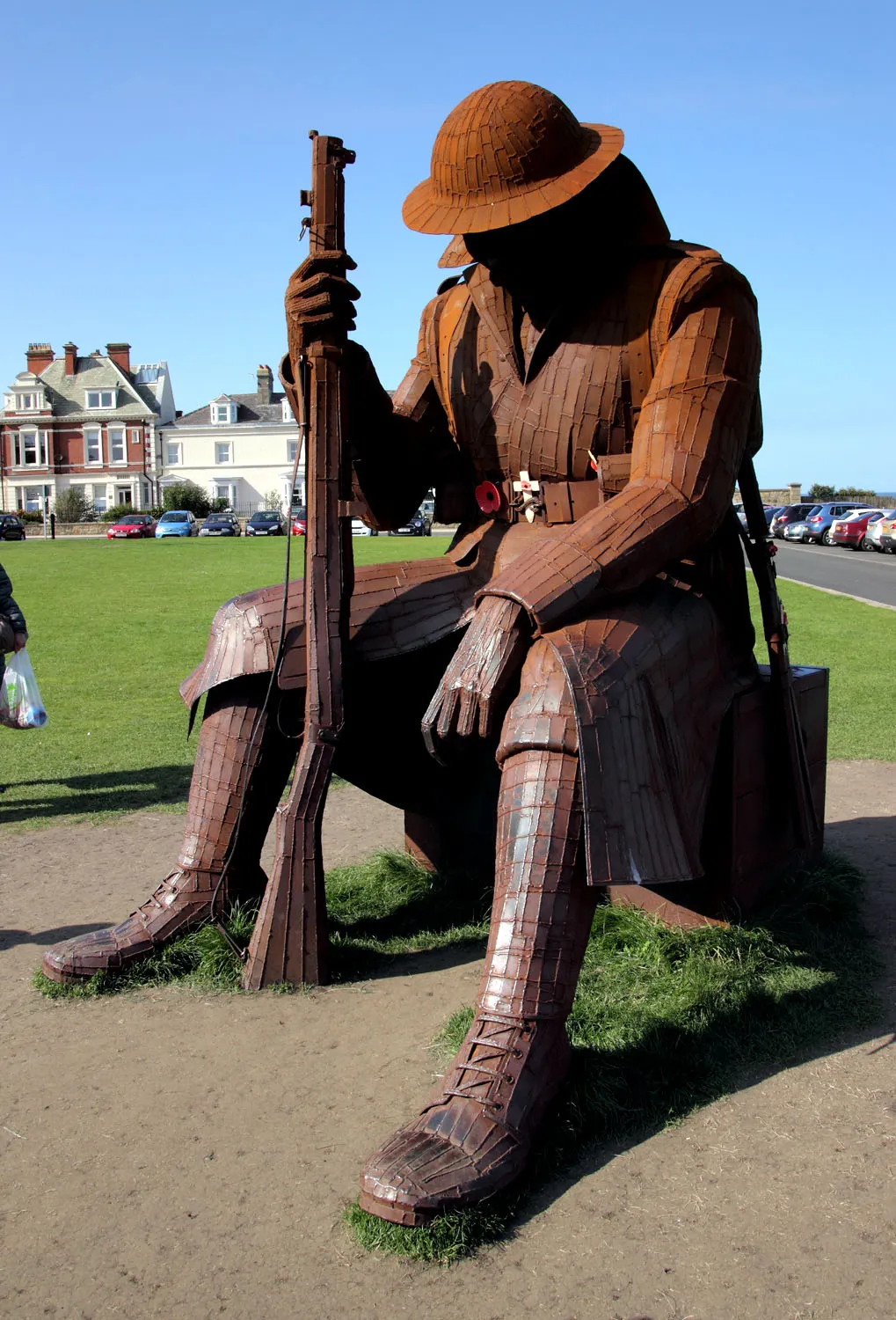 Photo showing: Statue of Tommy, Seaham