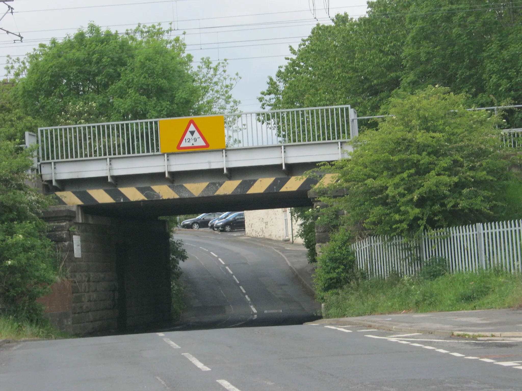 Photo showing: Bridge for the ECML at Metal Bridge