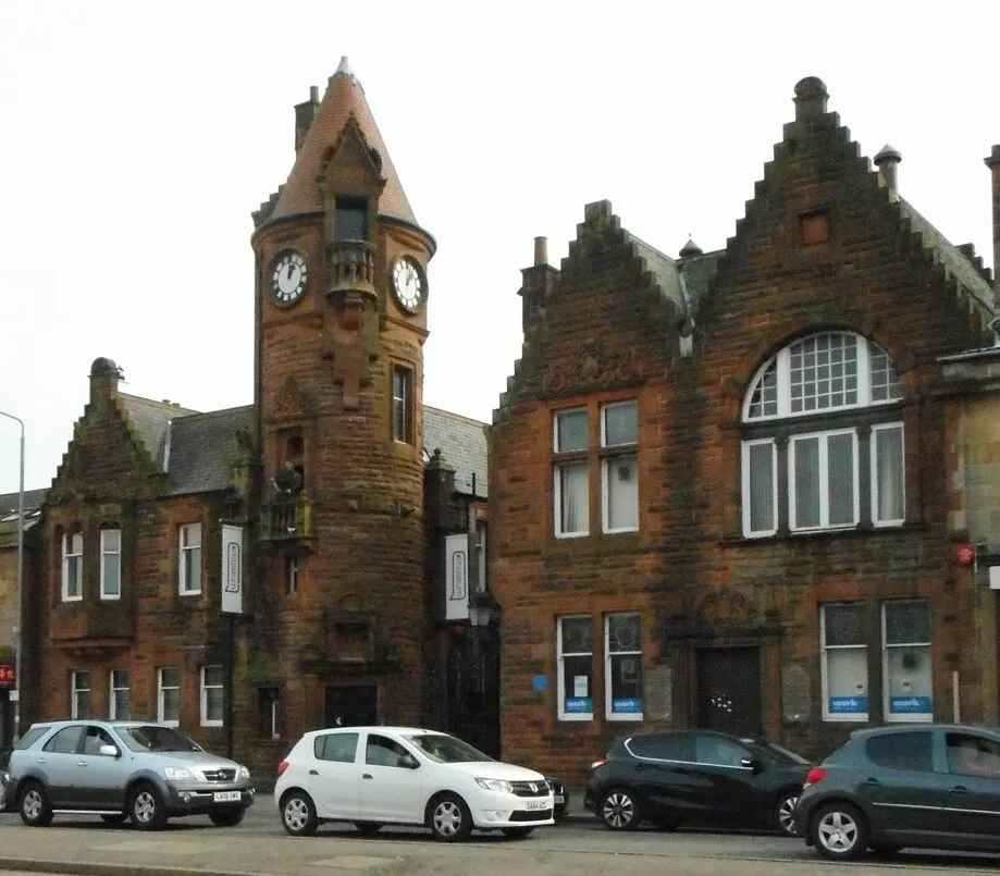 Photo showing: Burgh Court Hall and Burgh Chambers, Main Street, Barrhead