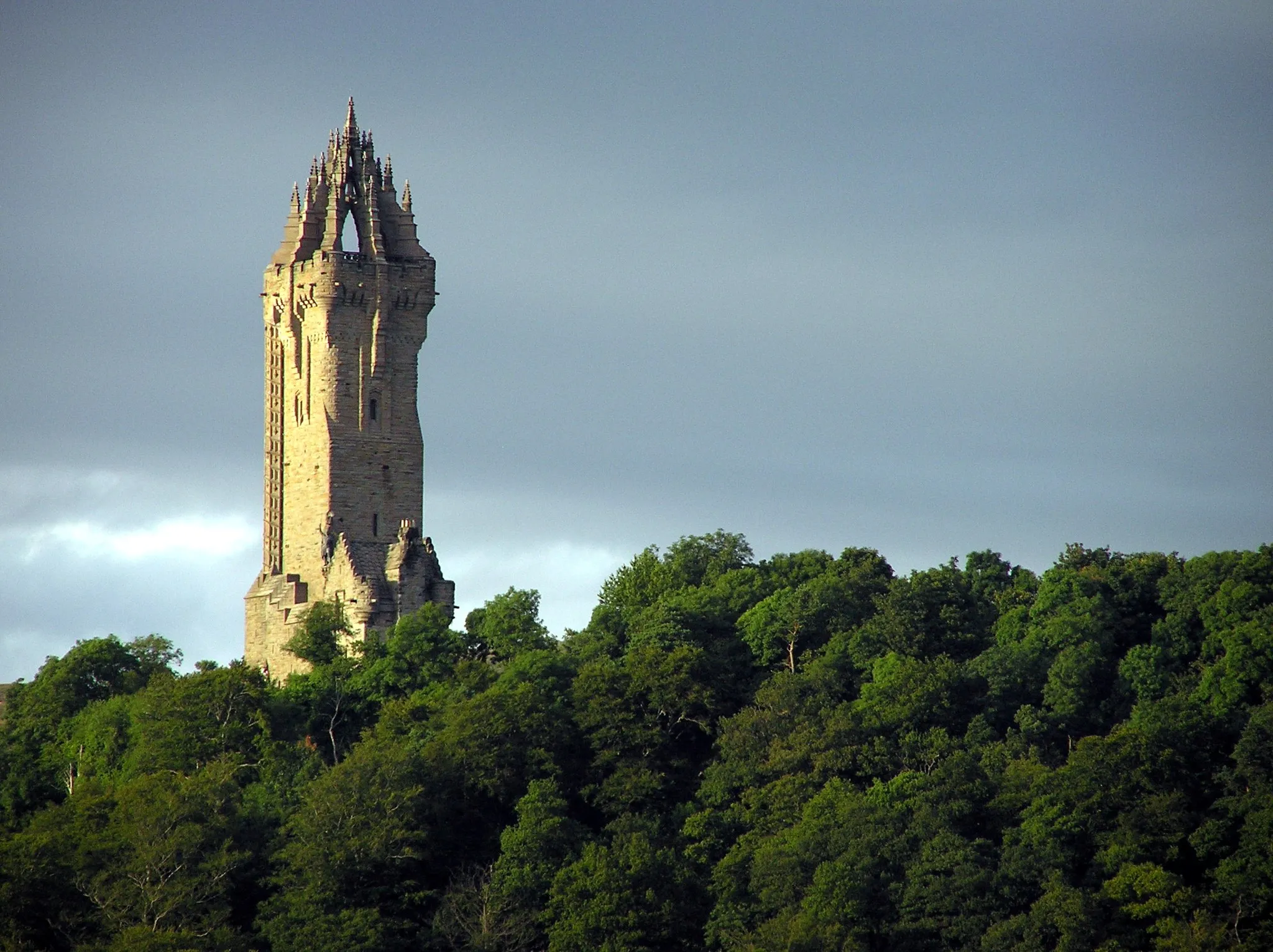 Photo showing: The Wallace Monument near Stirling, Scotland.