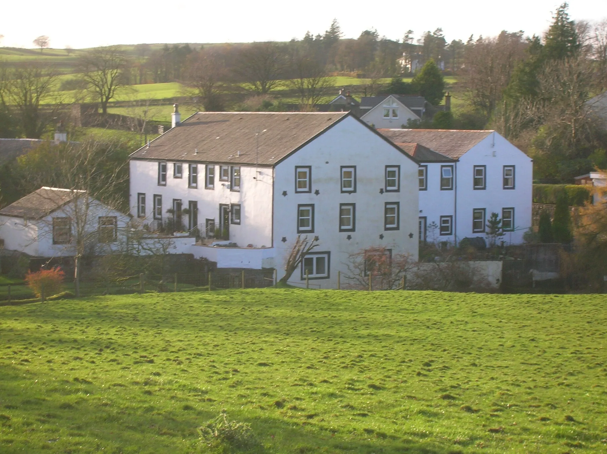 Photo showing: Mill at Millhall, East Renfrewshire, Scotland.