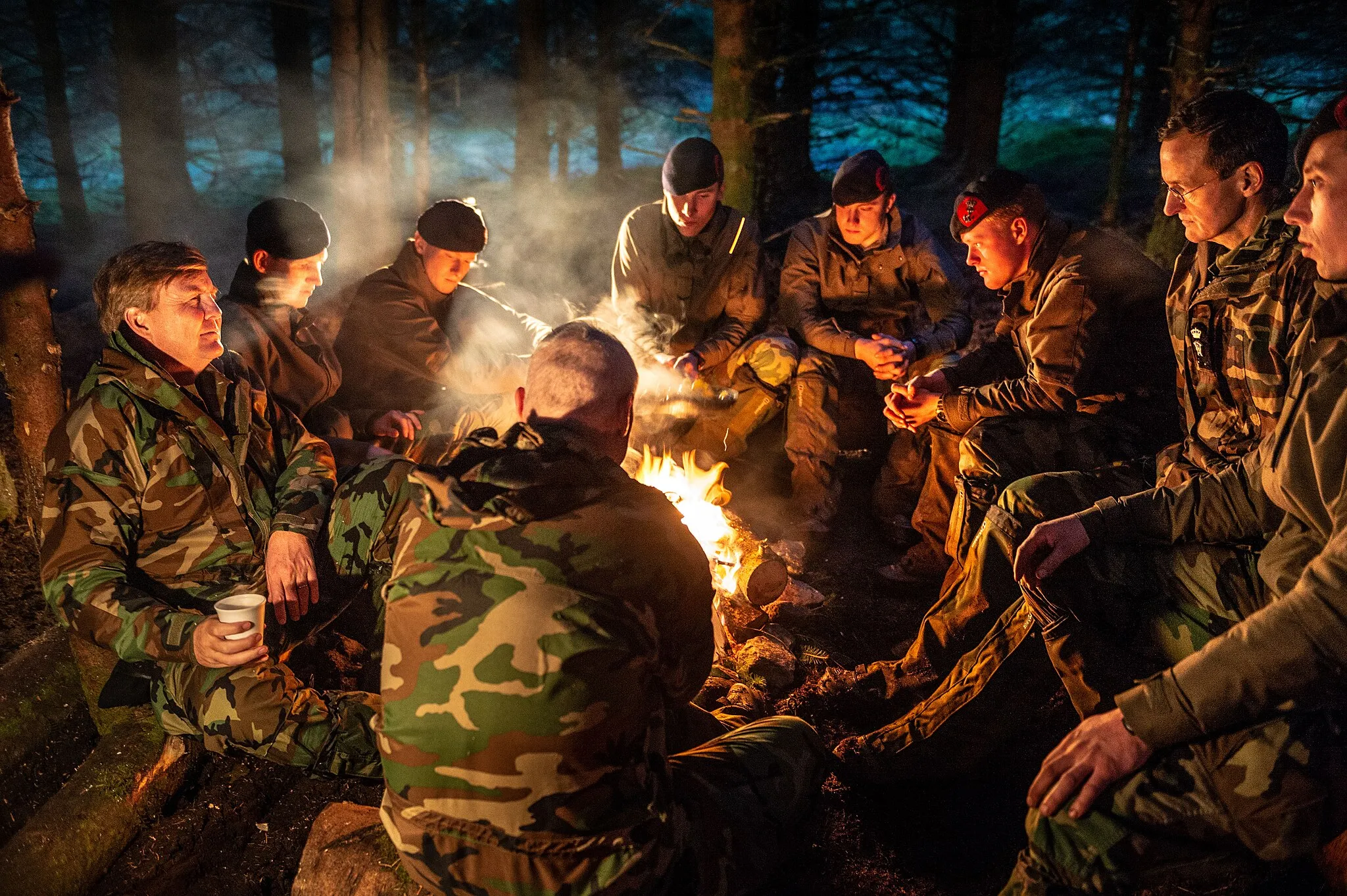 Photo showing: - Garelochhead / 01-11-2018 
- ZMK bezoekt Korps Mariniers tijdens de Bergtraining in Schotland