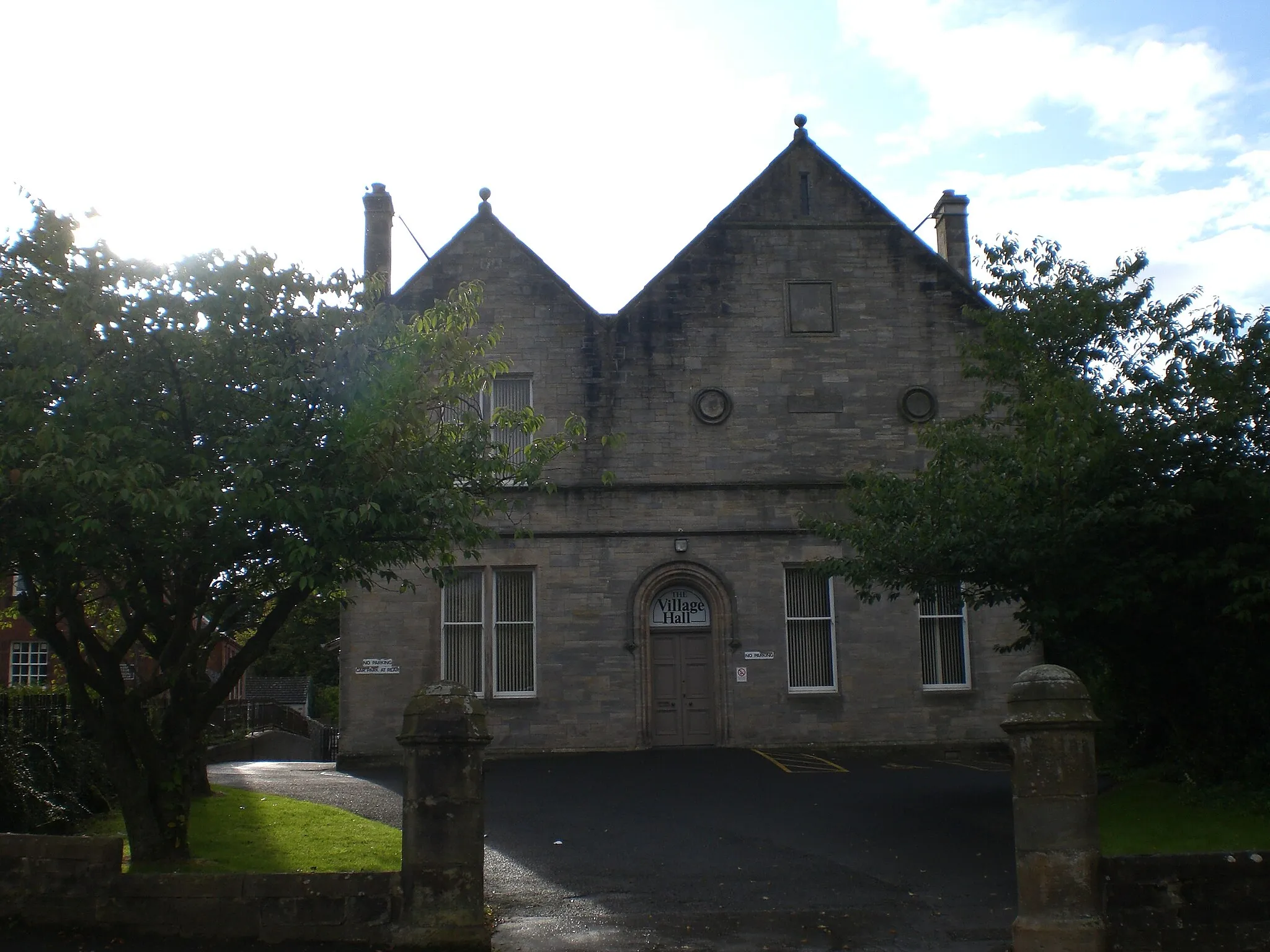 Photo showing: The village hall at Houston, Renfrewshire, UK