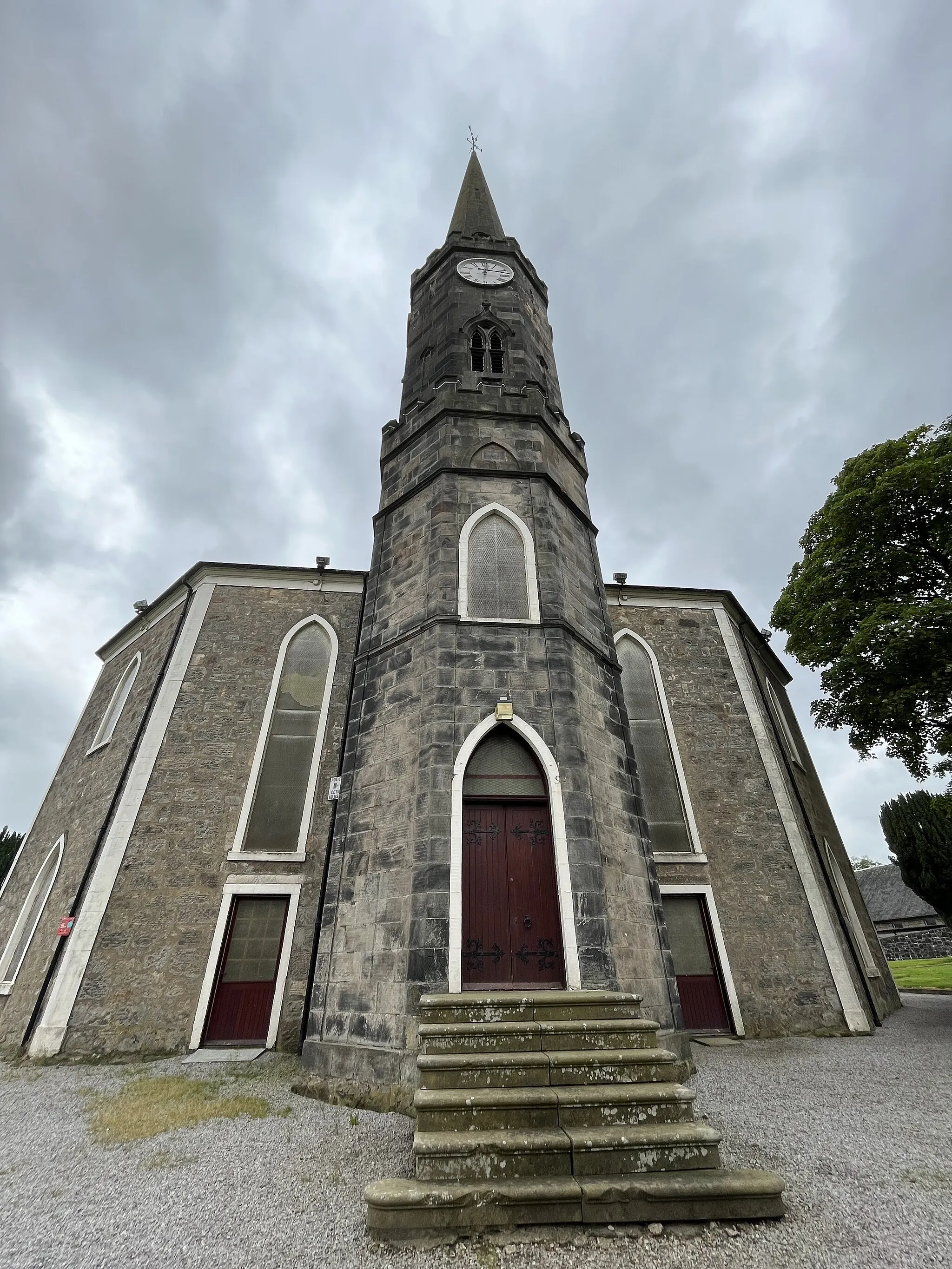 Photo showing: Church of Scotland Parish Church in Johnstone, Renfrewshire, Scotland