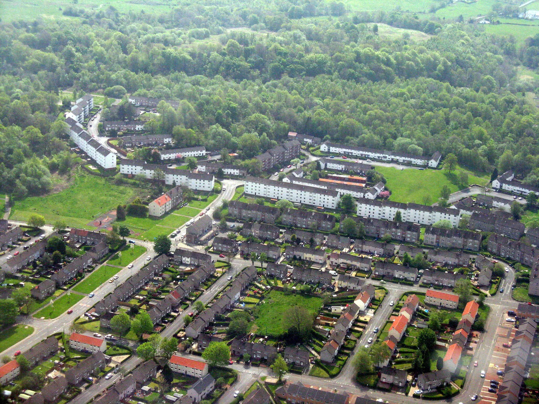 Photo showing: Housing estate, Johnstone