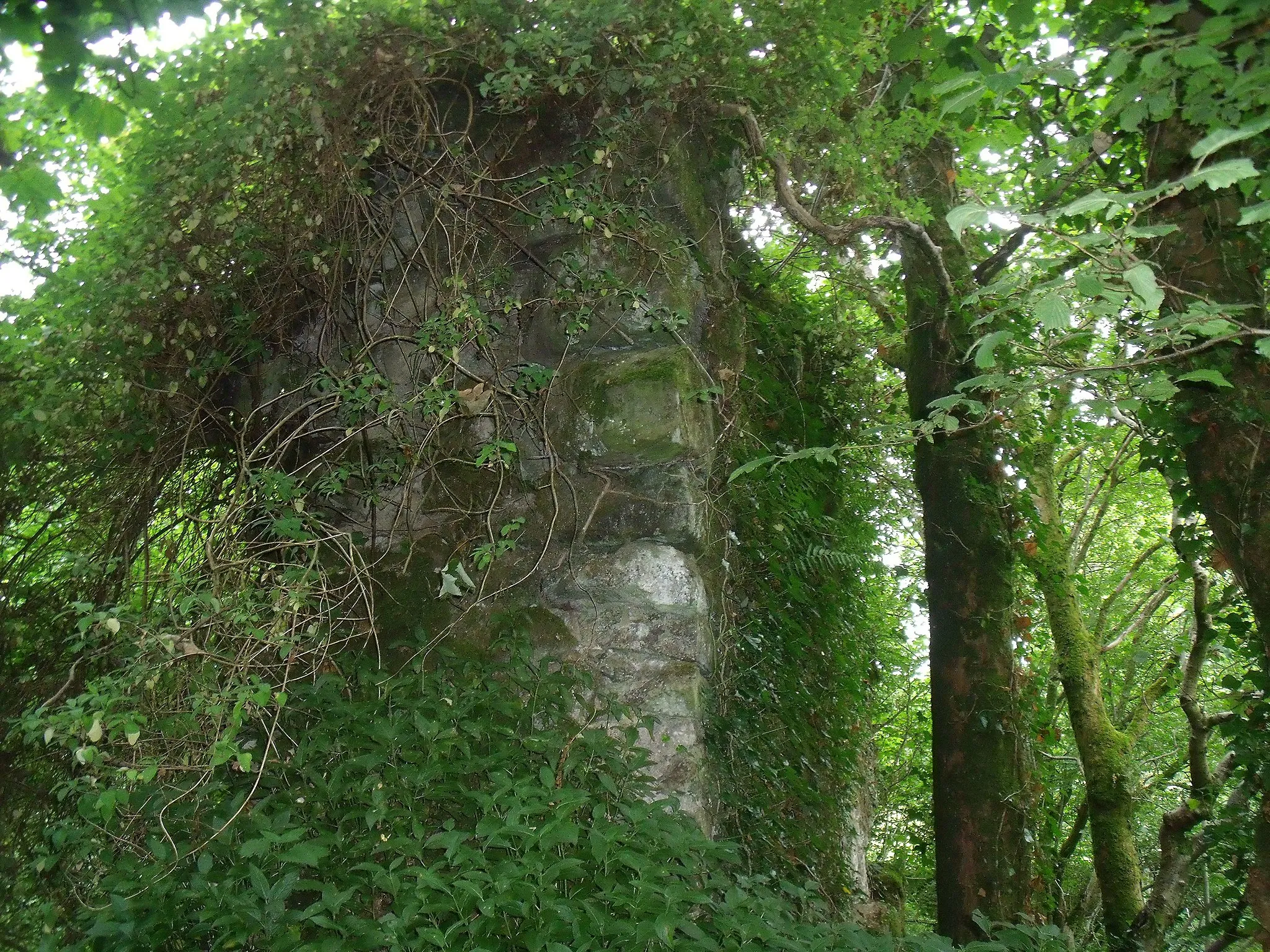 Photo showing: Duchal Castle, Kilmacolm, Inverclyde, Renfrewshire, Scotland. canmore.rcahms.gov.uk/en/site/42298/details/duchal+castle/

The scale can only be appreciated by visiting.