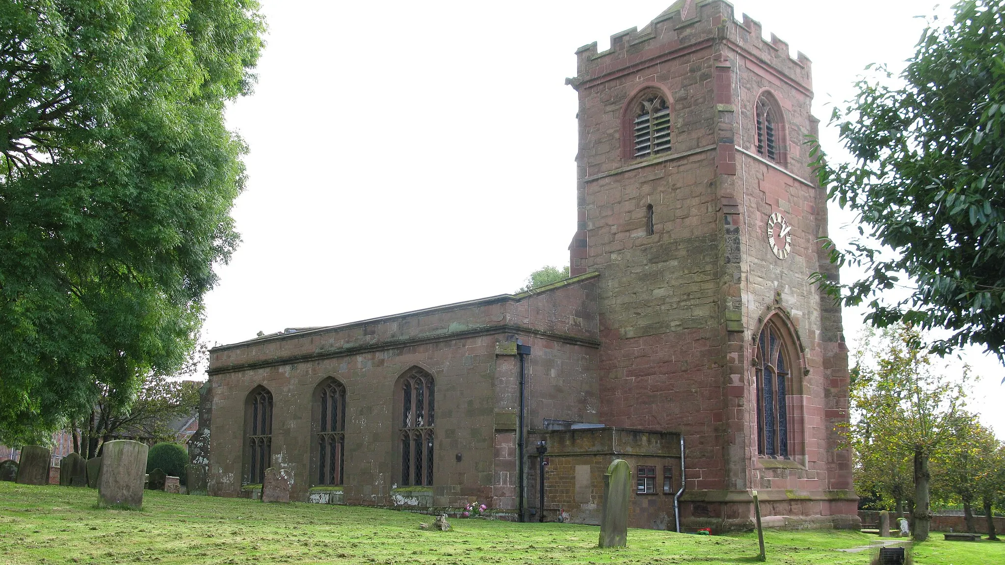 Photo showing: Depicted place: Church of St Lawrence