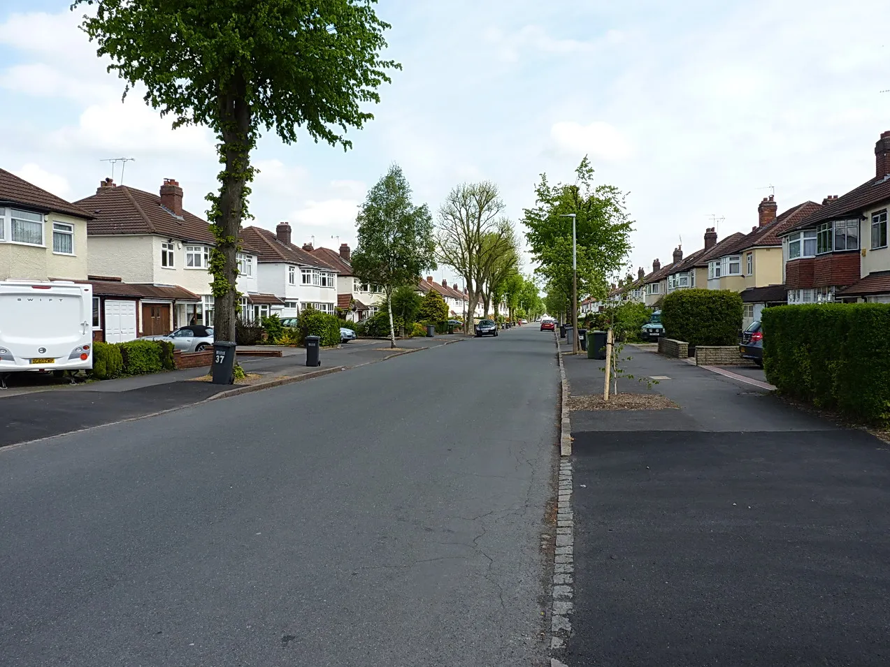 Photo showing: Western Cropthorne Road, Shirley