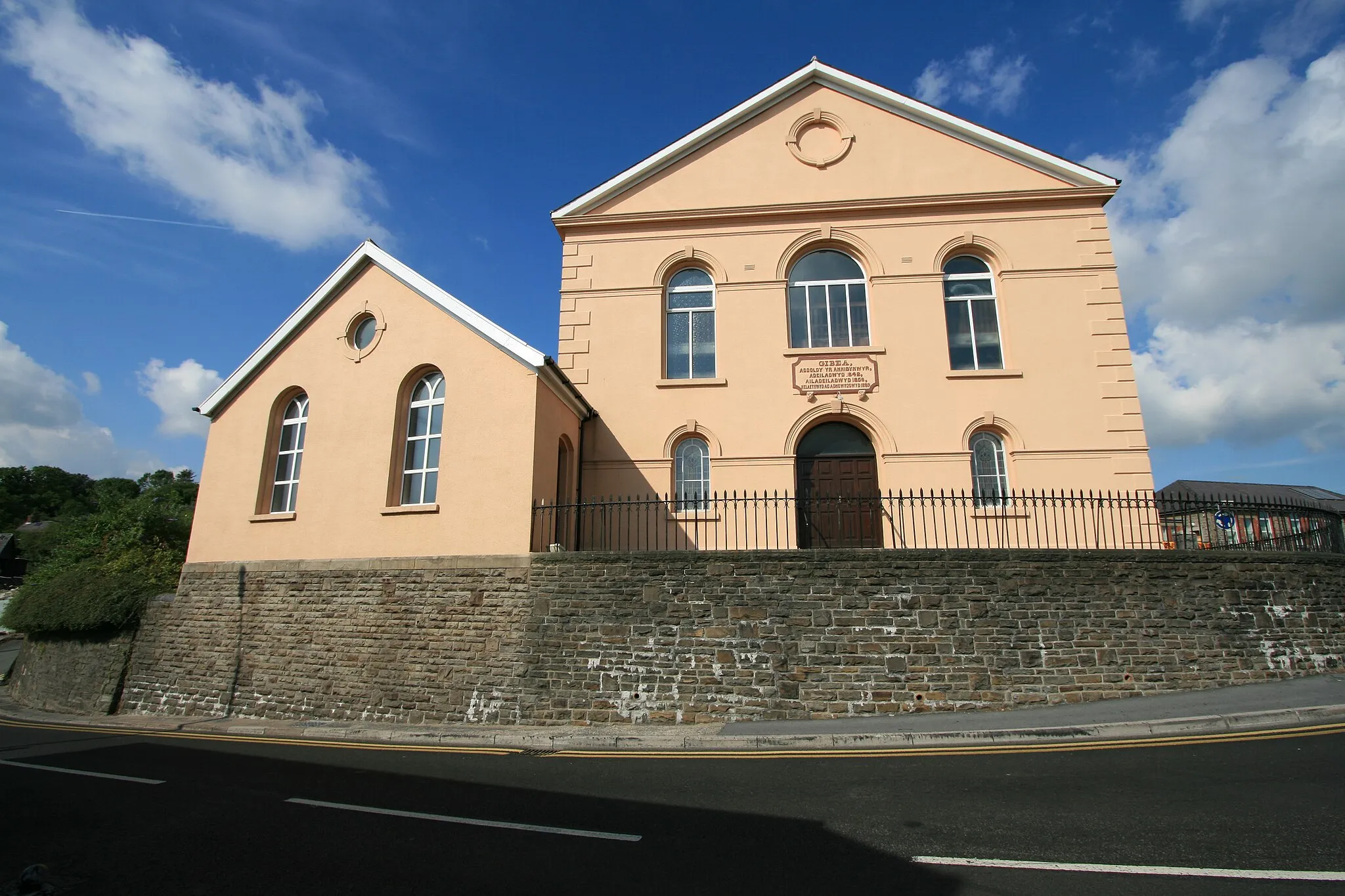 Photo showing: Gibea Chapel, Brynamman.