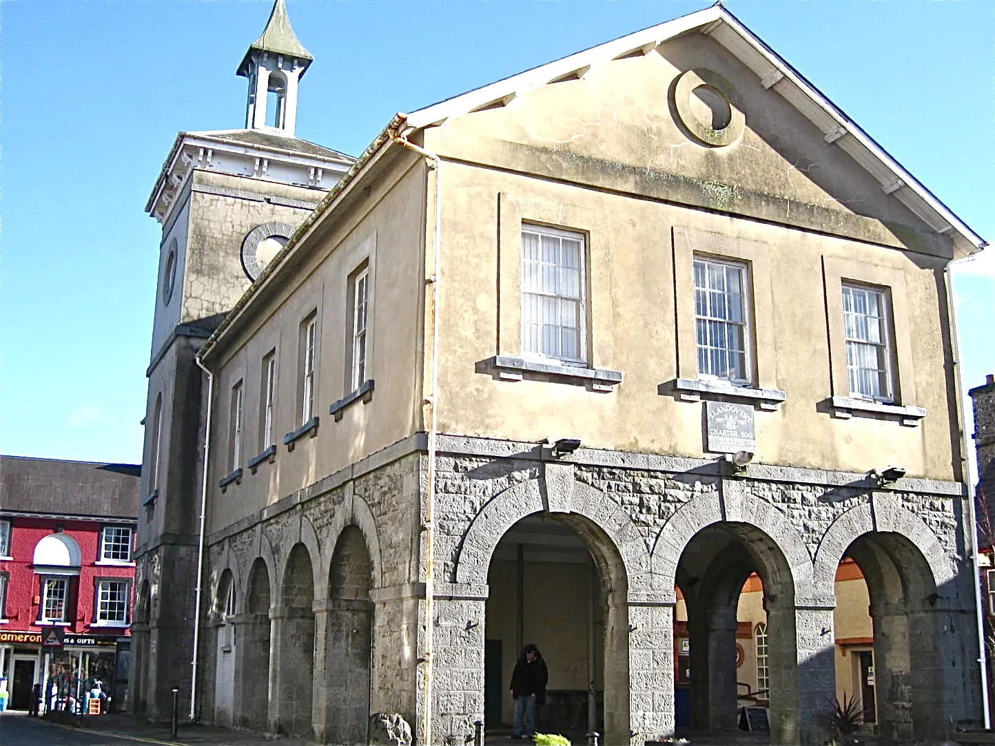Photo showing: Llandovery Town Hall